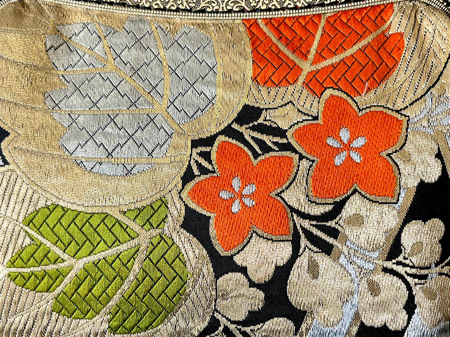 Kimono remake bag [No.1175]