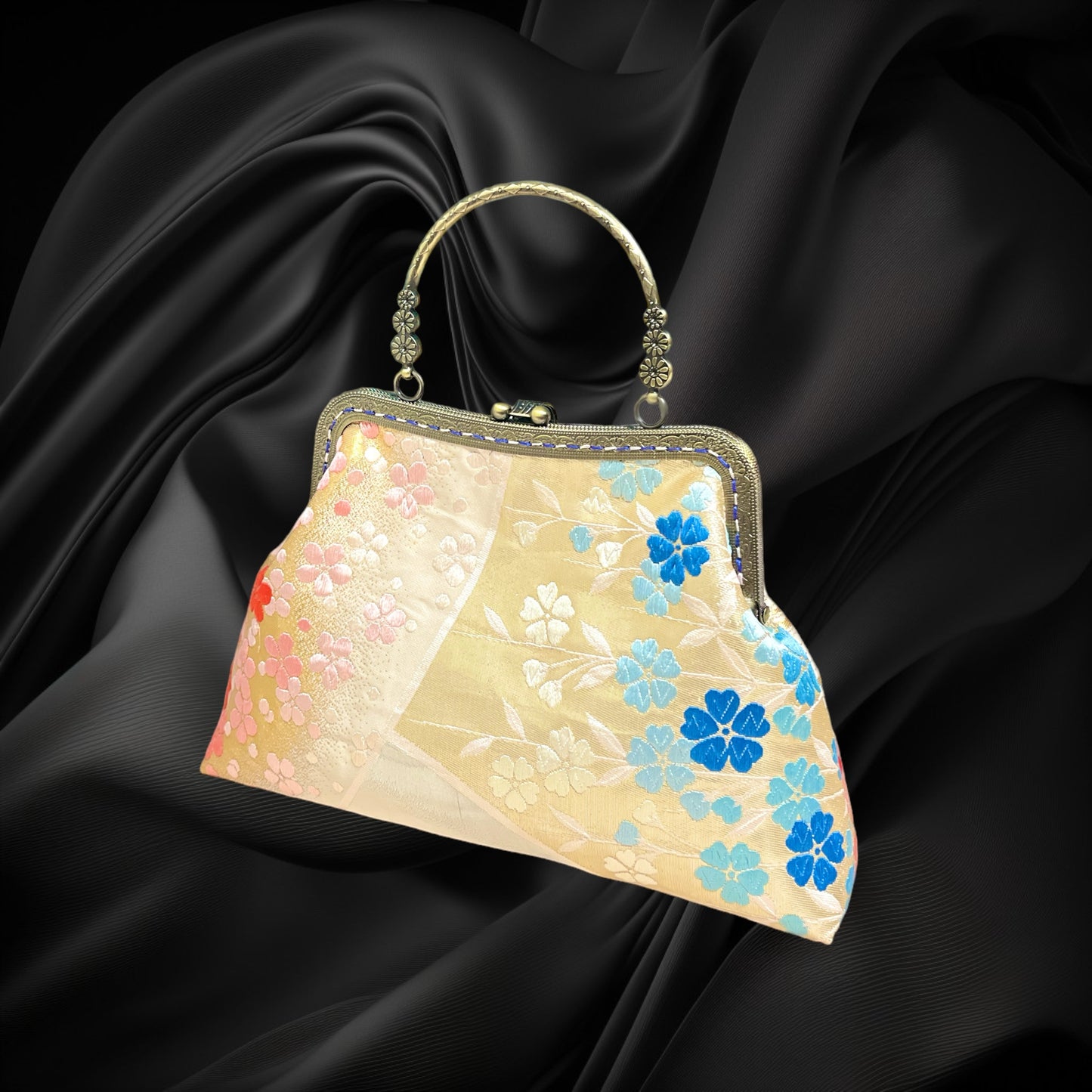 Kimono remake bag [No.34]