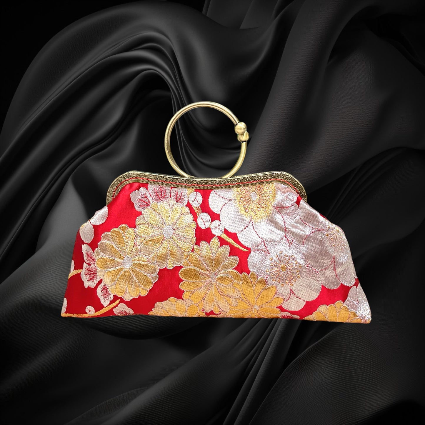 Kimono remake bag [No.41]