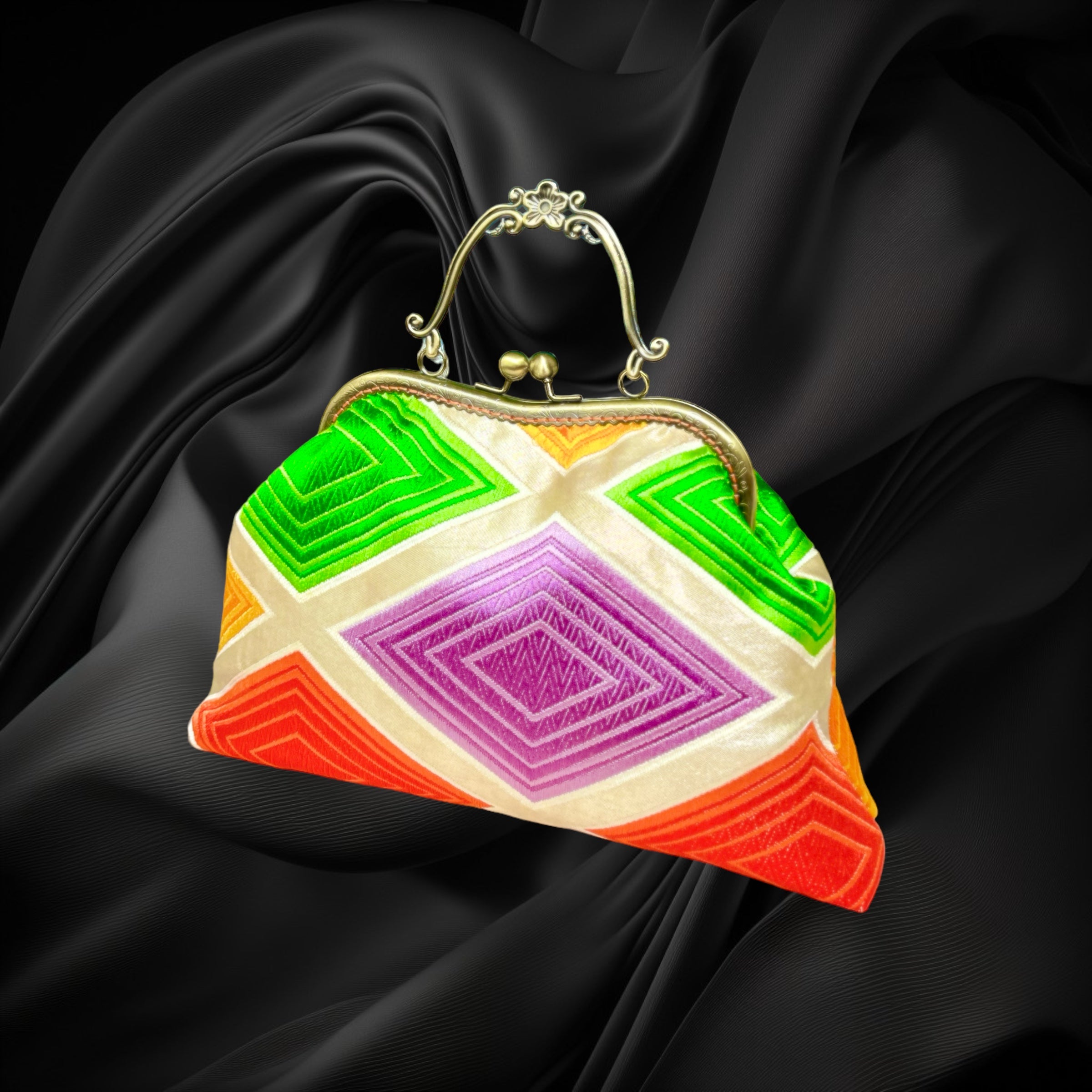 Kimono remake bag [No.74] – Patuzeria