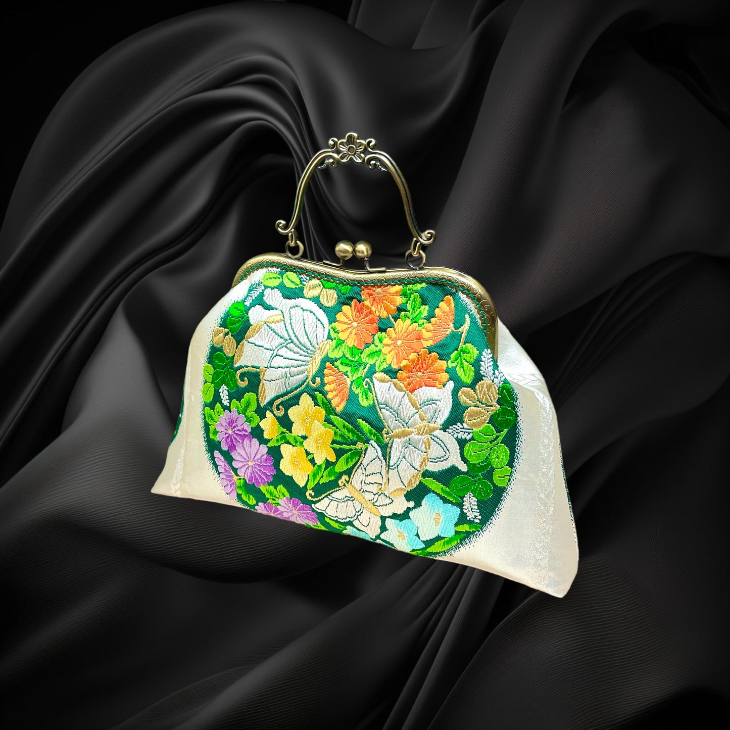 Kimono remake bag [No.117]