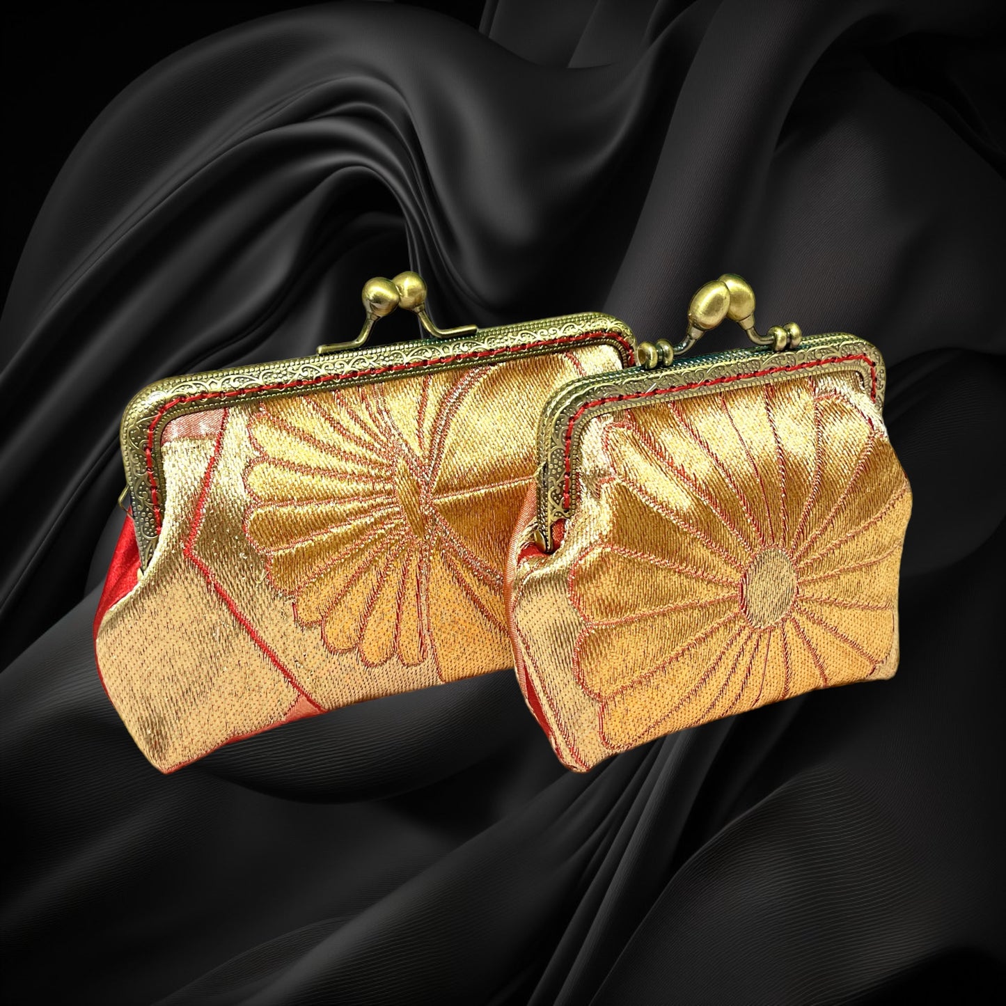 Kimono Remake Pouch [No.48]