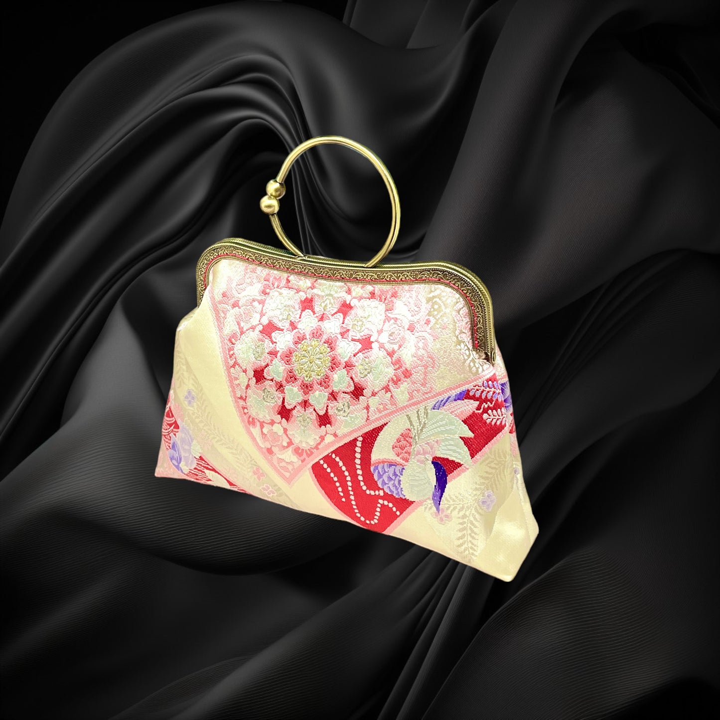 Kimono remake bag [No.173]