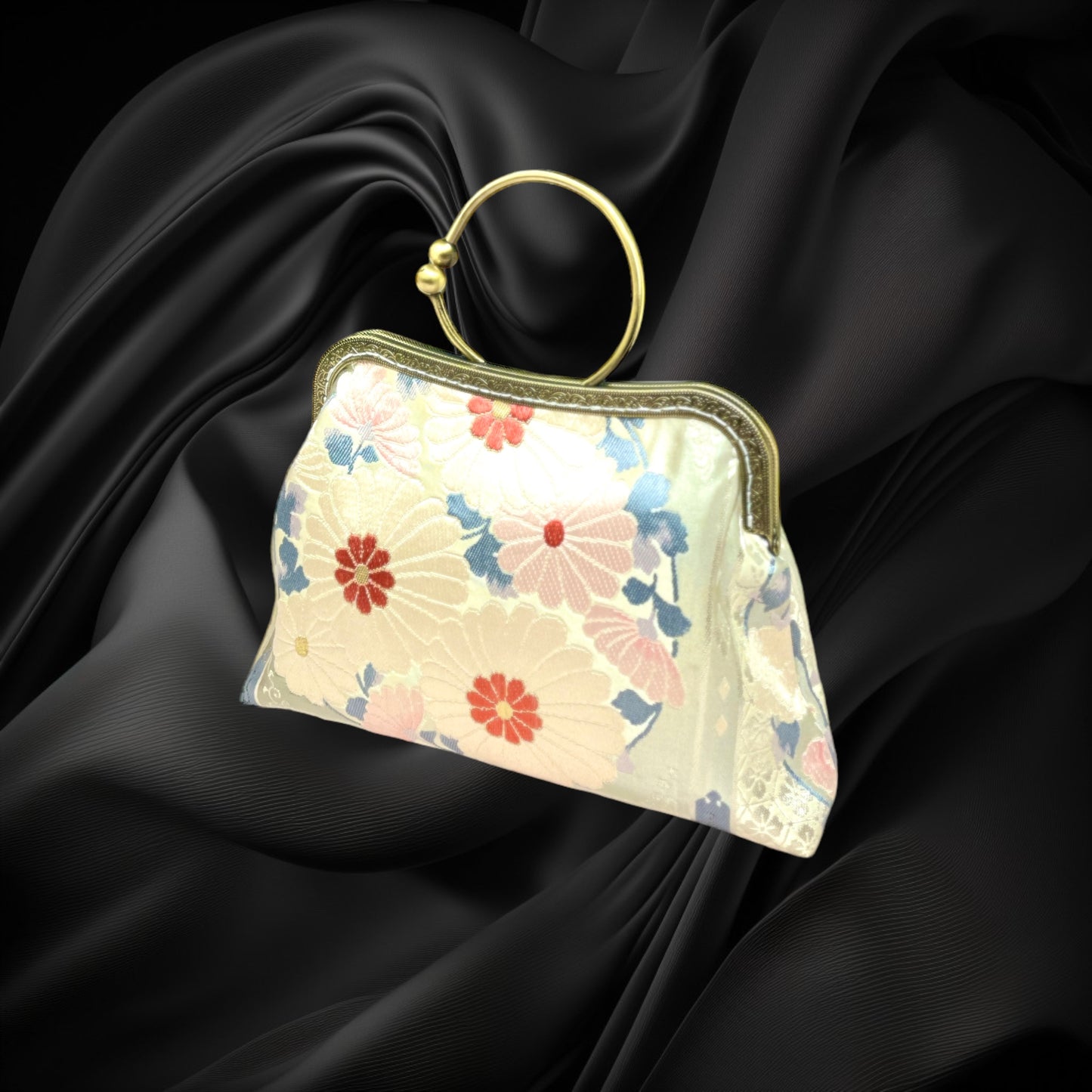 Kimono remake bag [No.174]