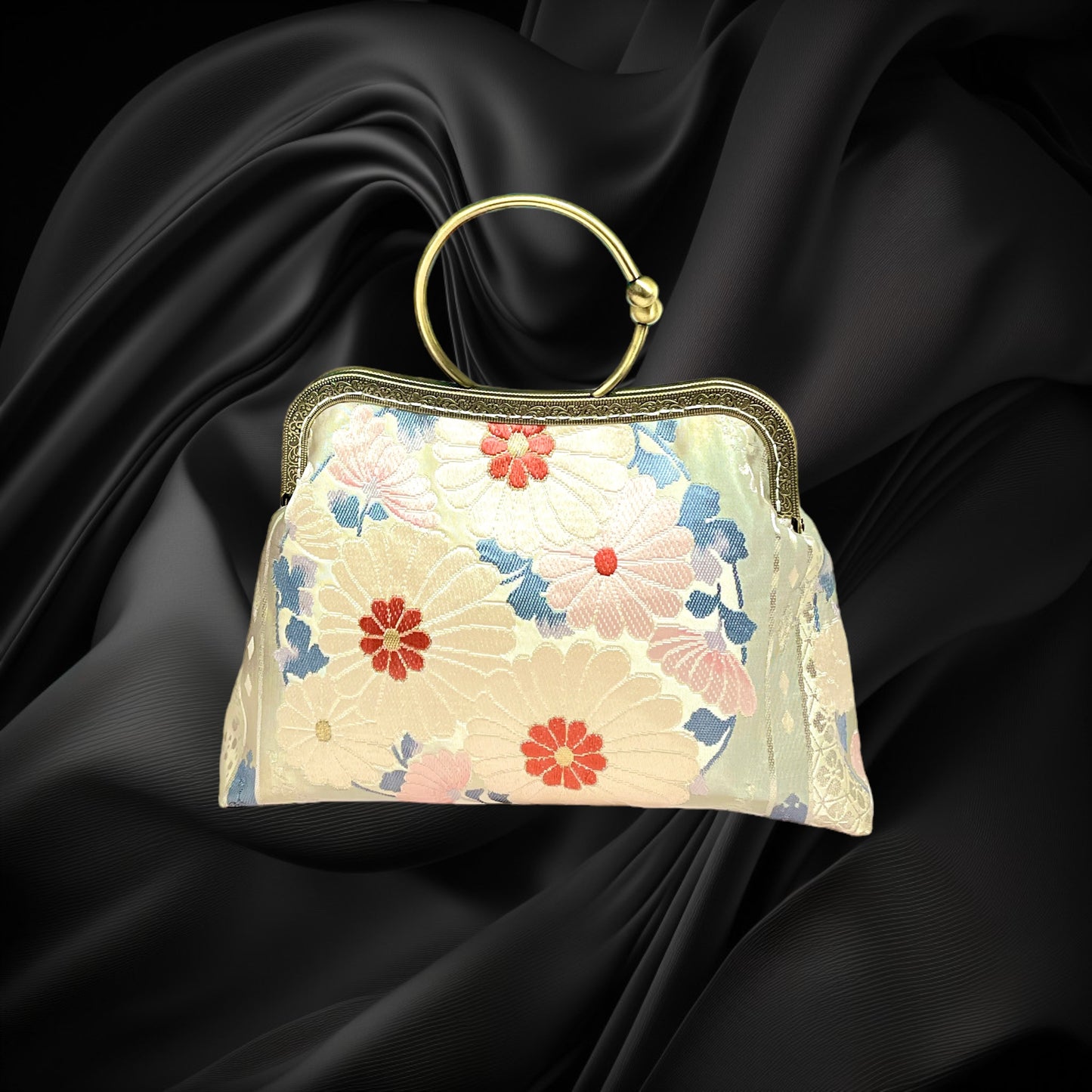 Kimono remake bag [No.174]