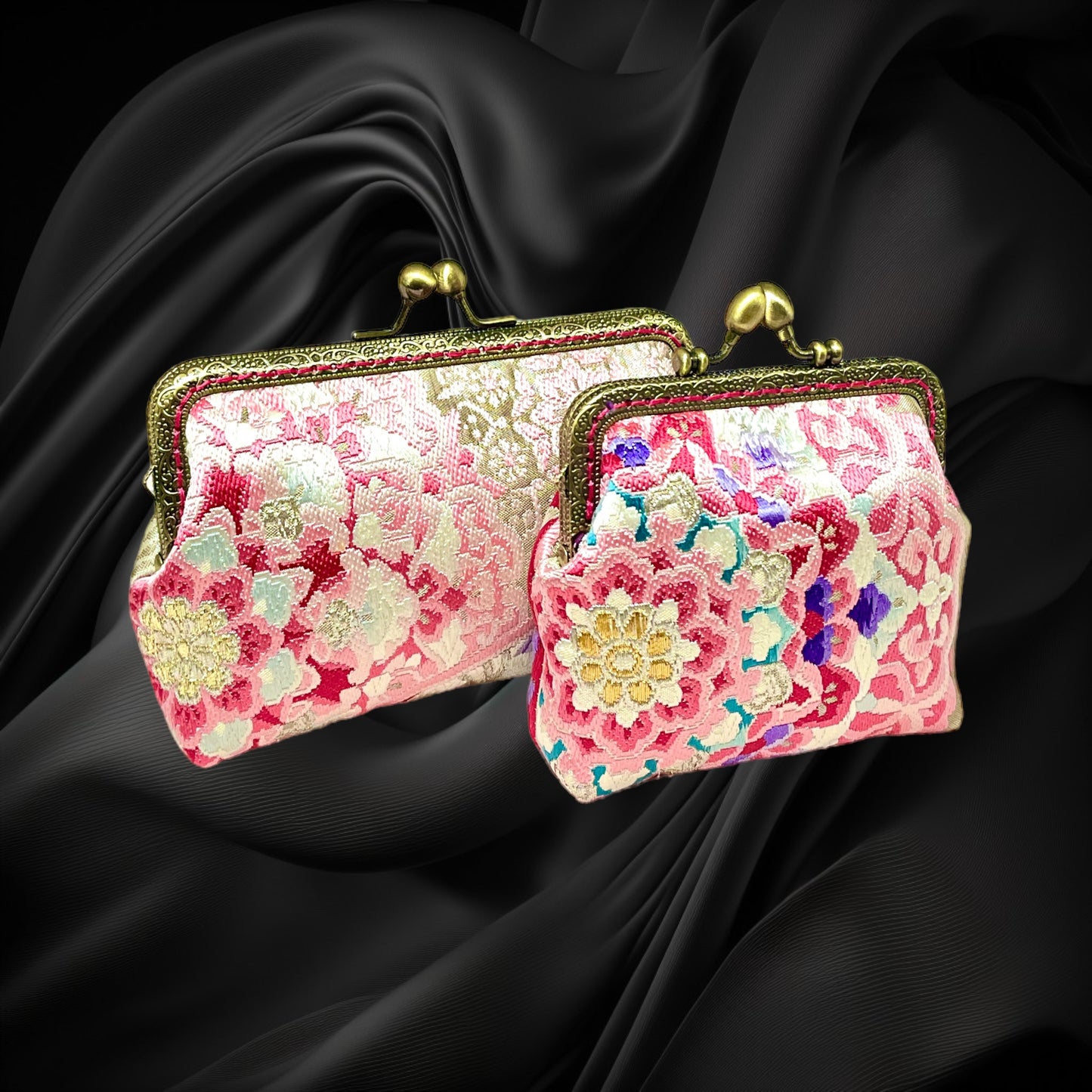 Kimono Remake Pouch [No.63]