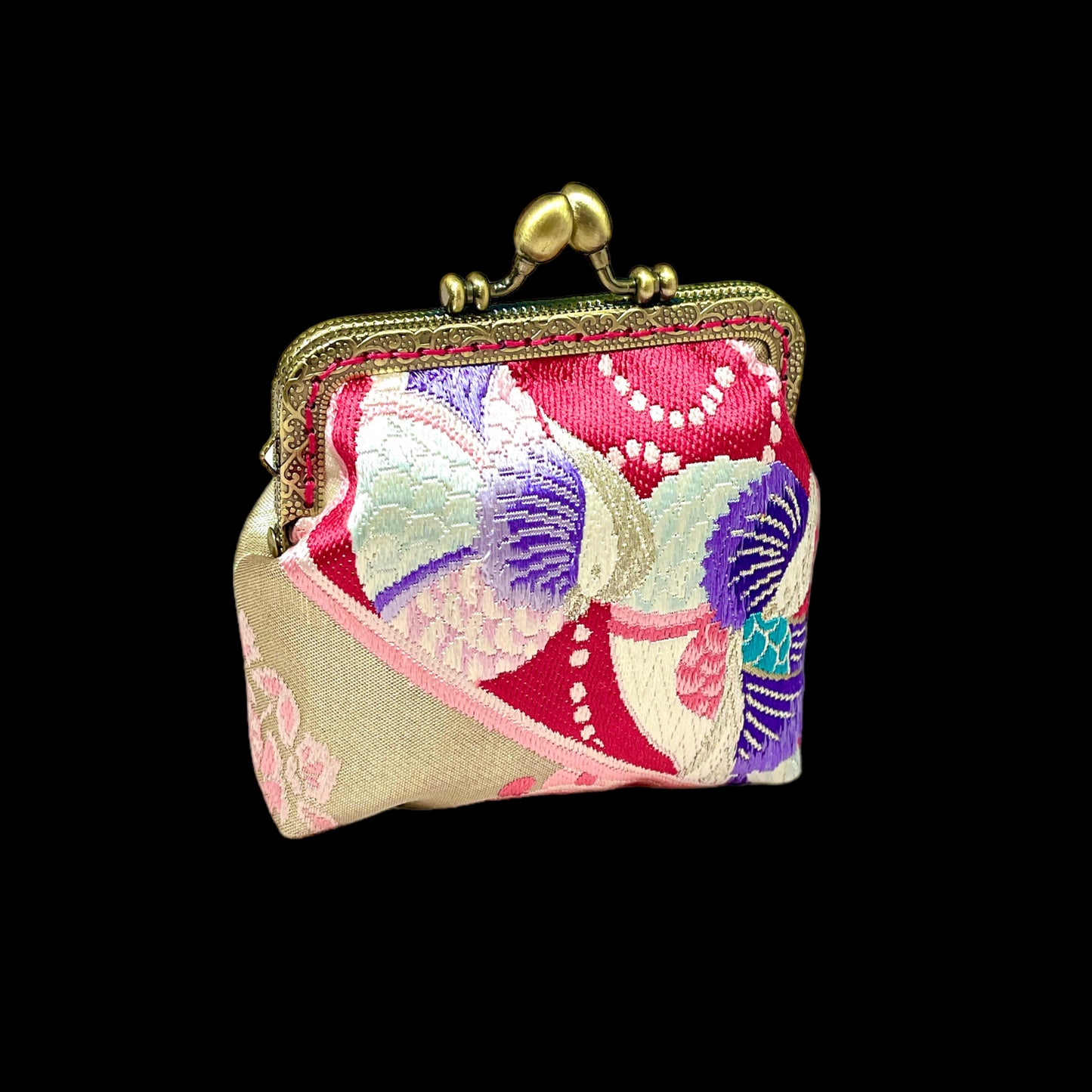 Kimono Remake Pouch [No.63]