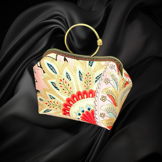 Kimono remake bag [No.278]