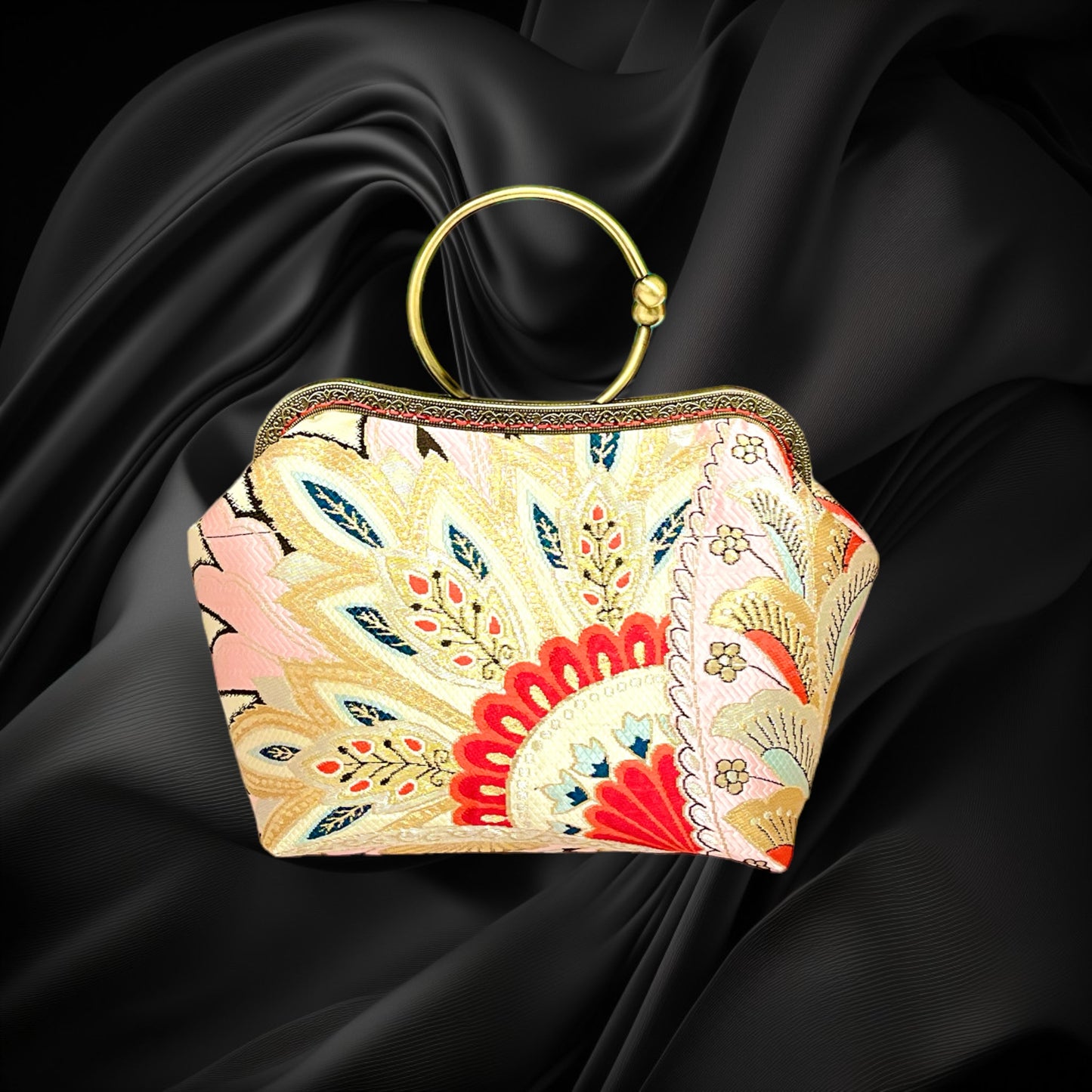 Kimono remake bag [No.278]