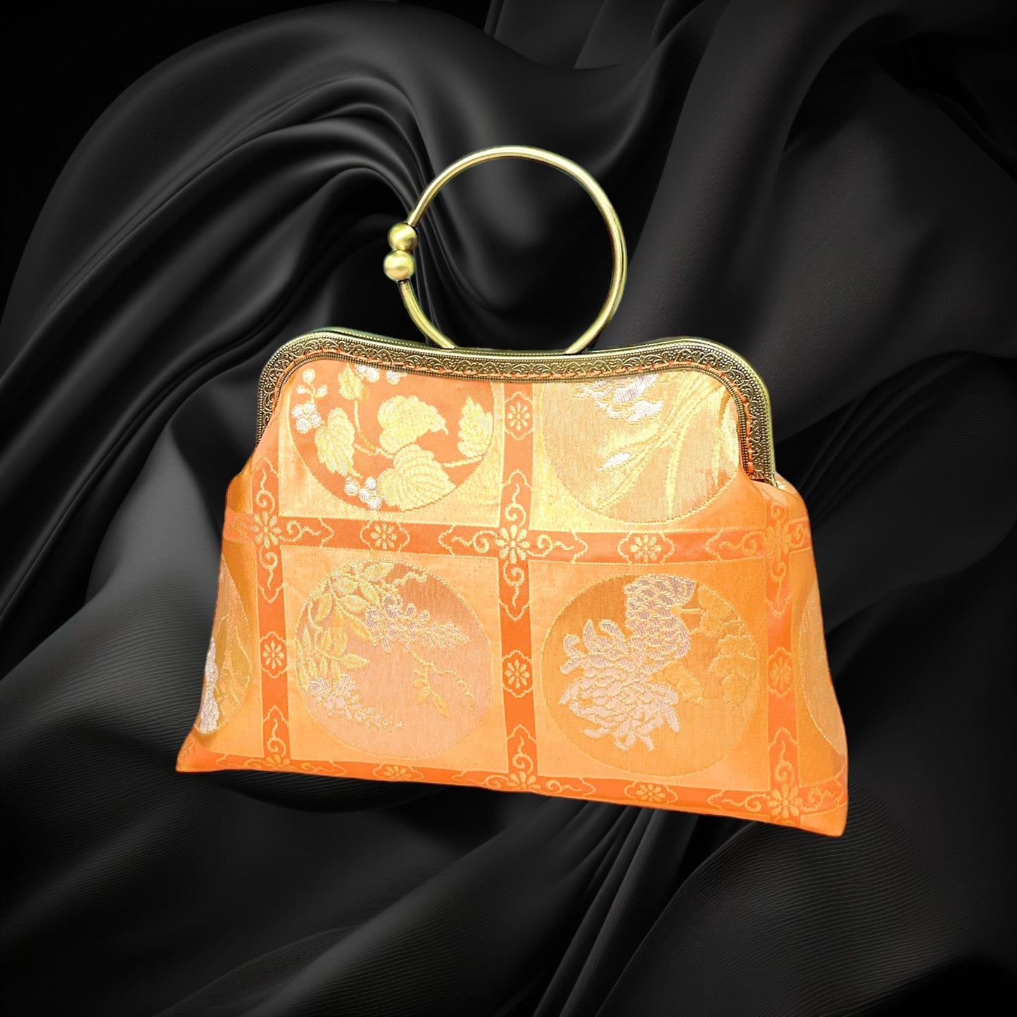 Kimono remake bag [No.324]