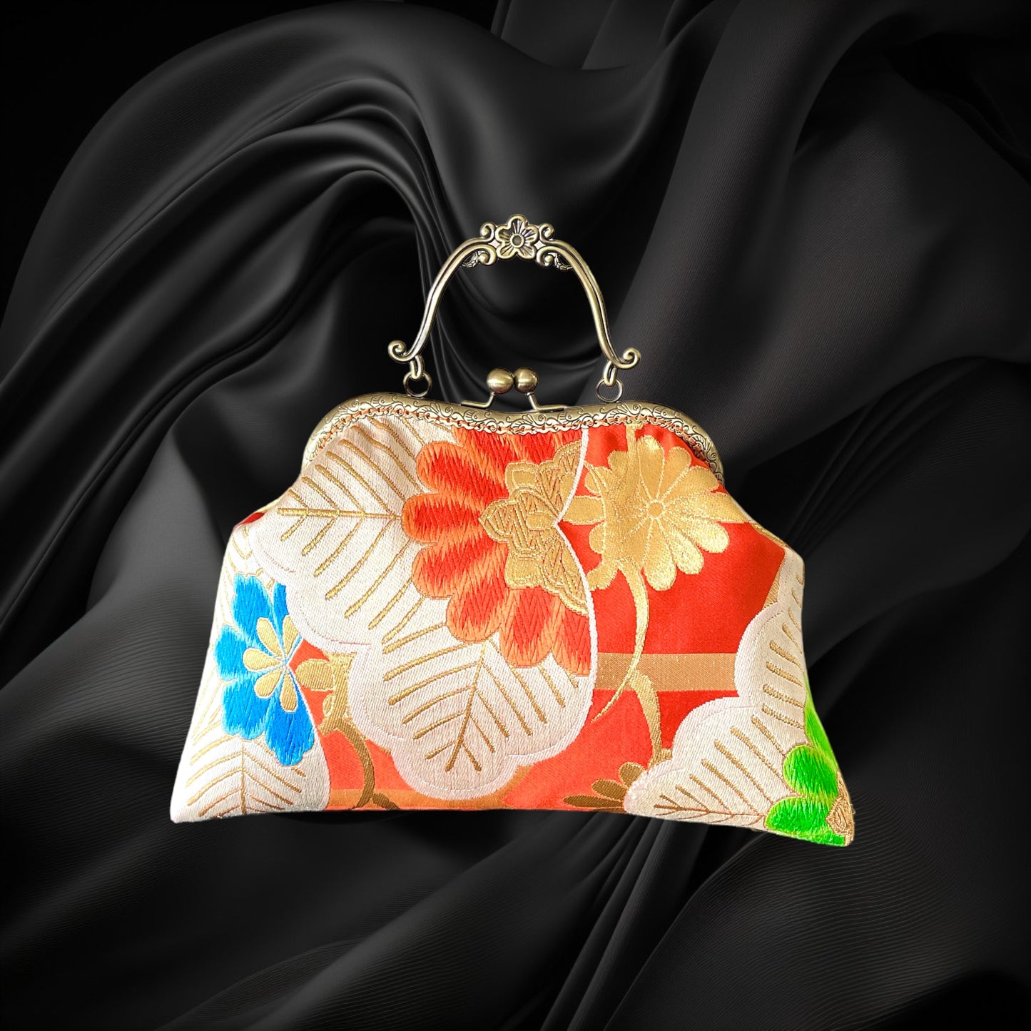 Kimono remake bag [No.342]