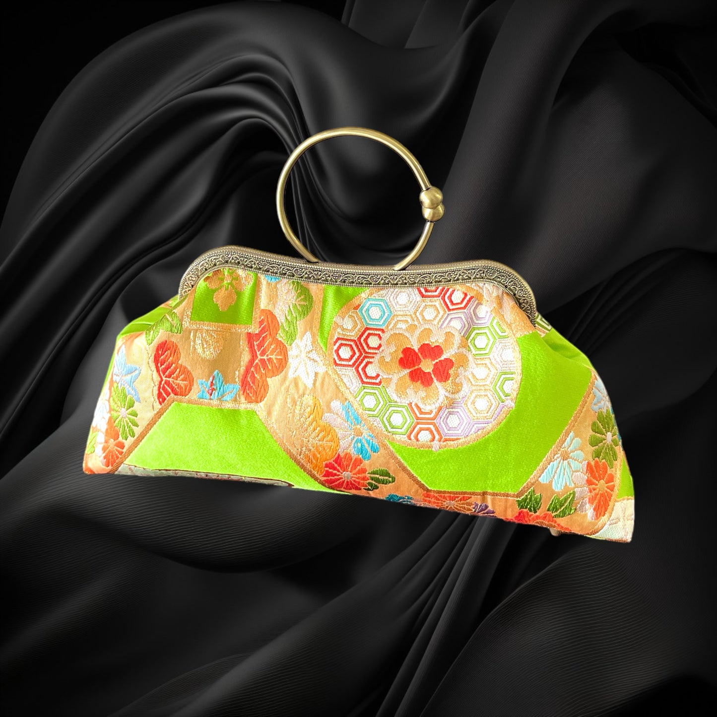 Kimono remake bag [No.354]