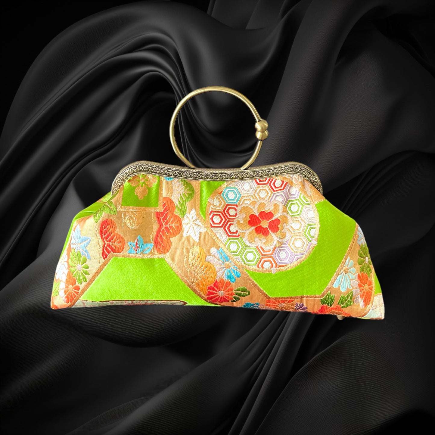 Kimono remake bag [No.354]