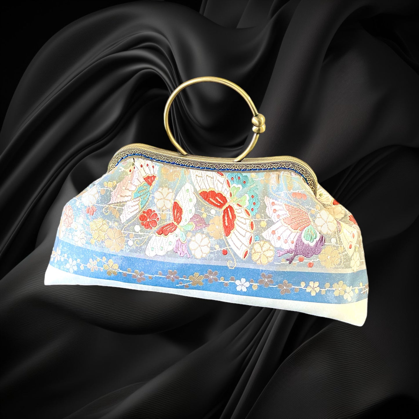 Kimono remake bag [No.415]