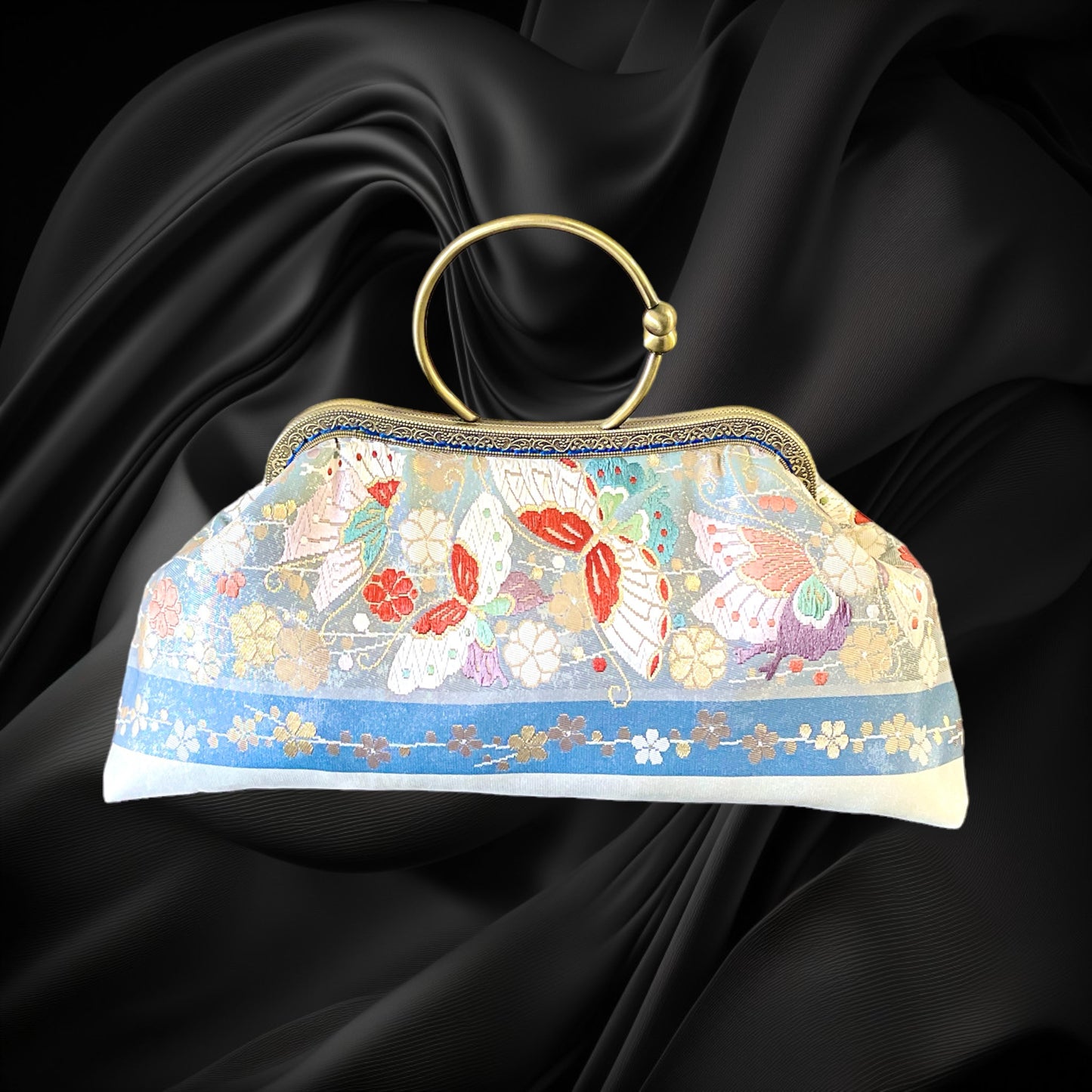 Kimono remake bag [No.415]