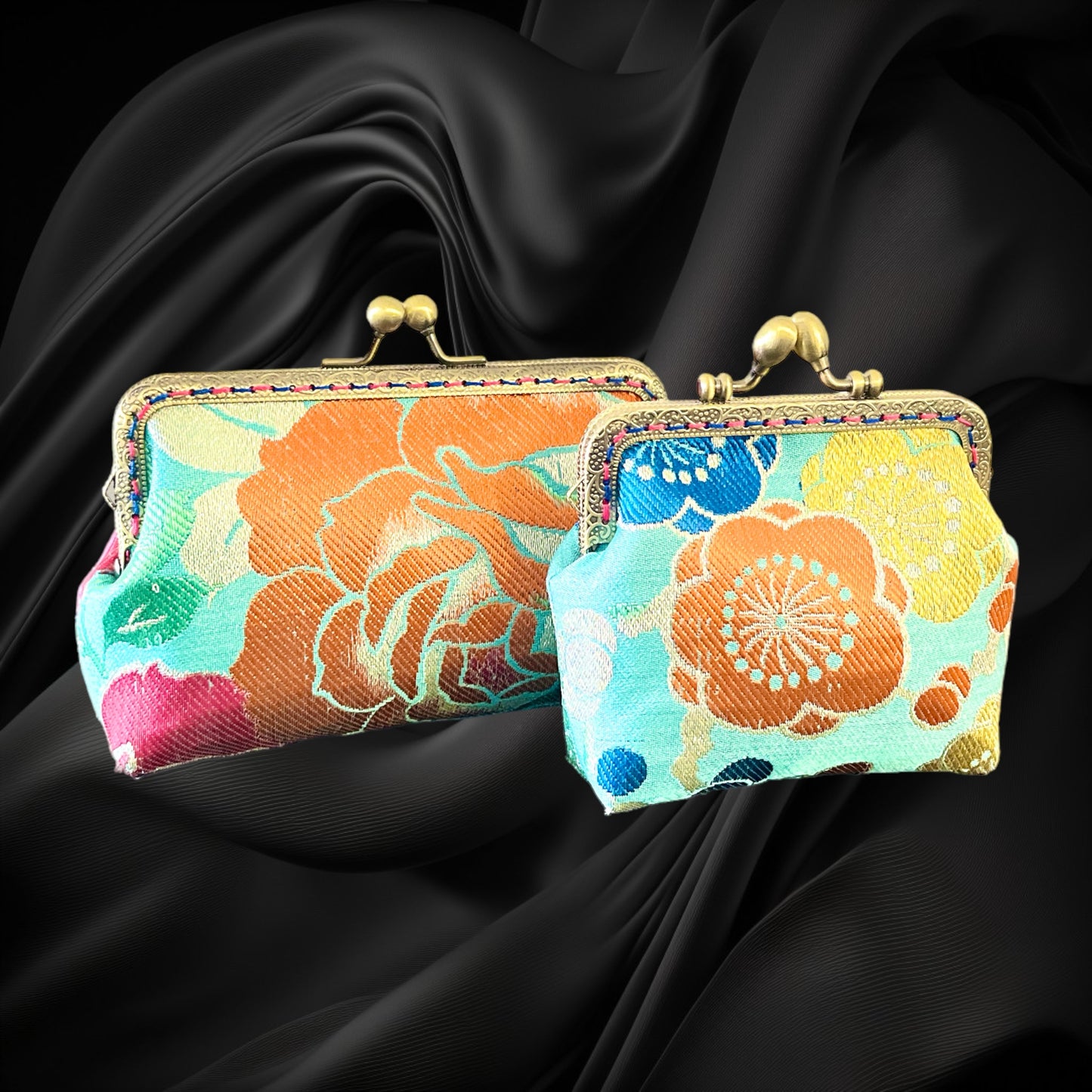 Kimono Remake Pouch [No.147]