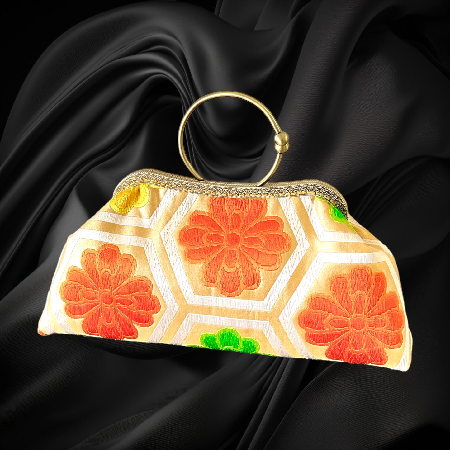 Kimono remake bag [No.461]