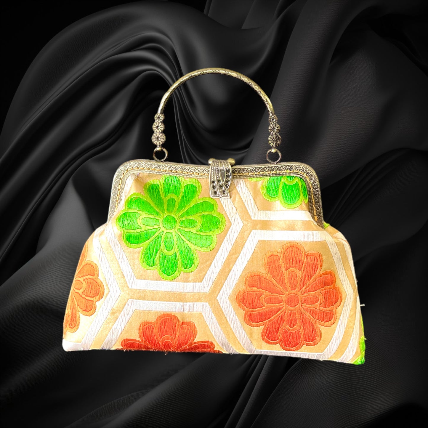 Kimono remake bag [No.444]