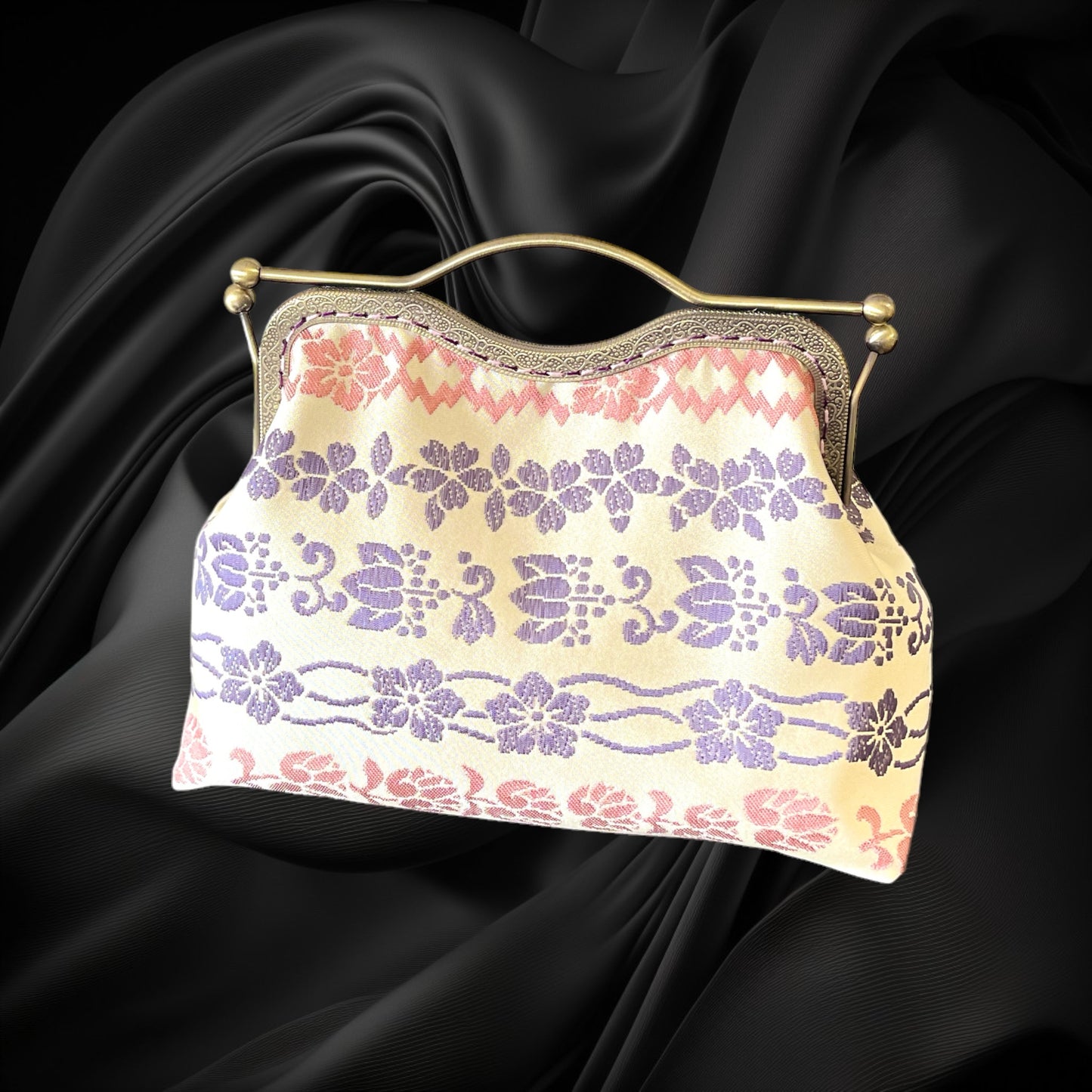 Kimono remake bag [No.471]