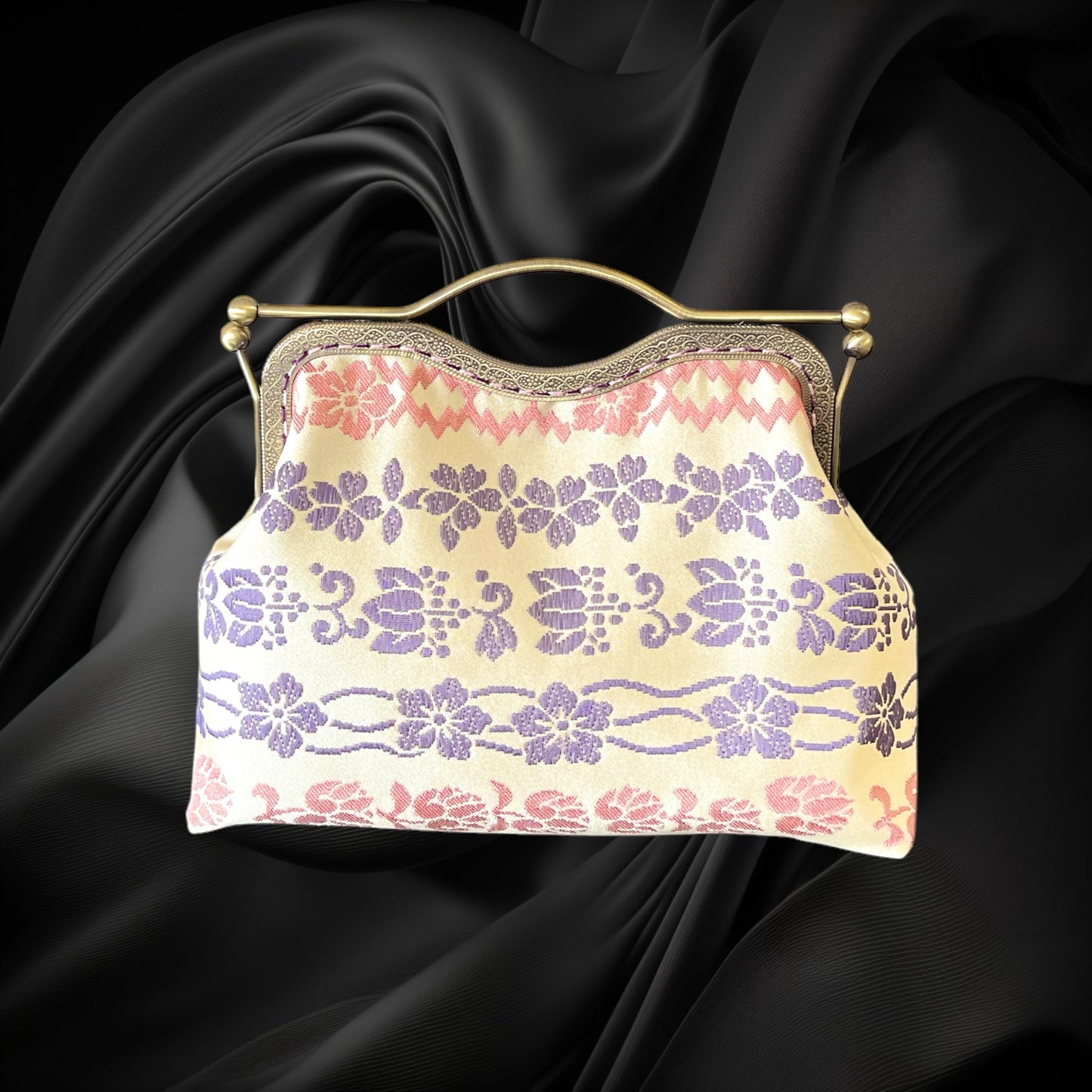 Kimono remake bag [No.471]