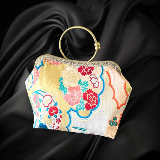 Kimono remake bag [No.472]