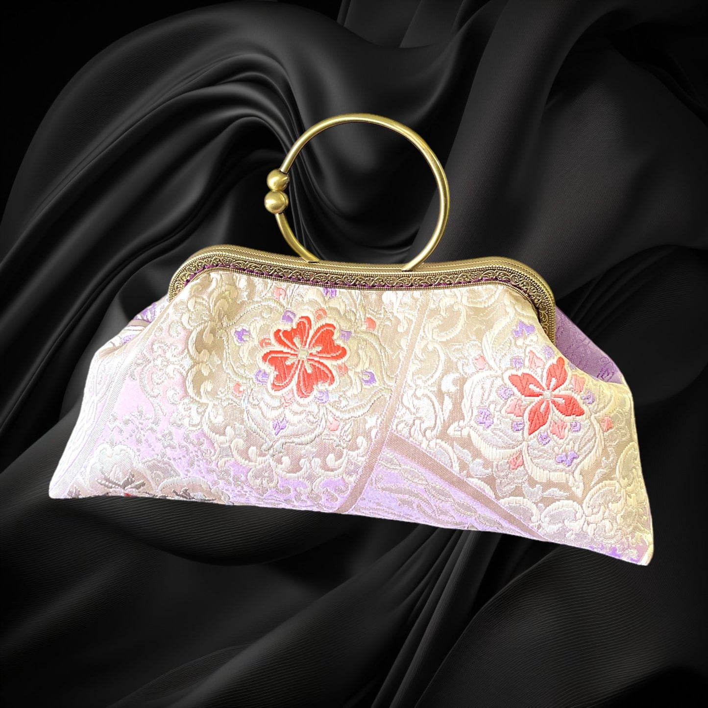 Kimono remake bag [No.493]