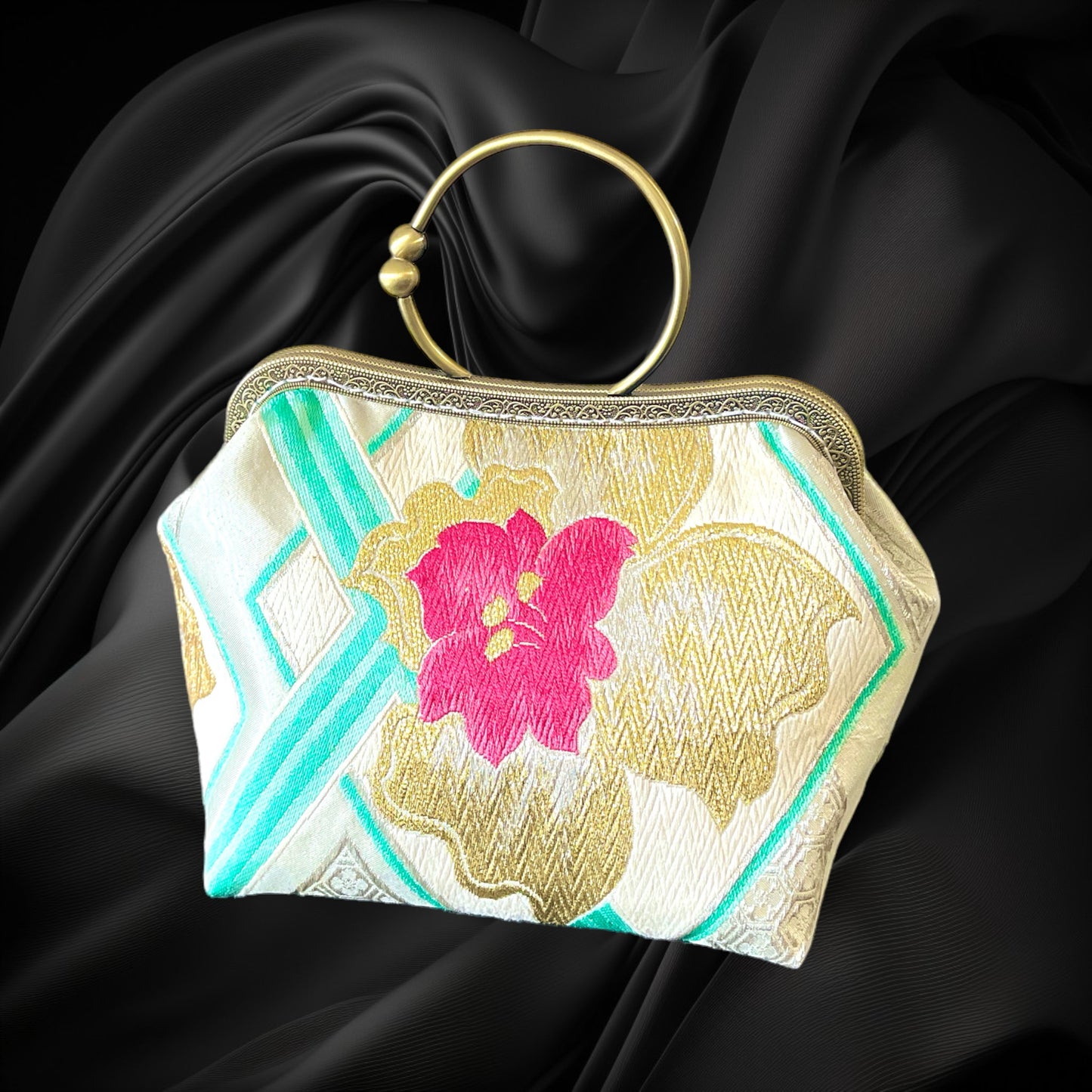 Kimono remake bag [No.511]