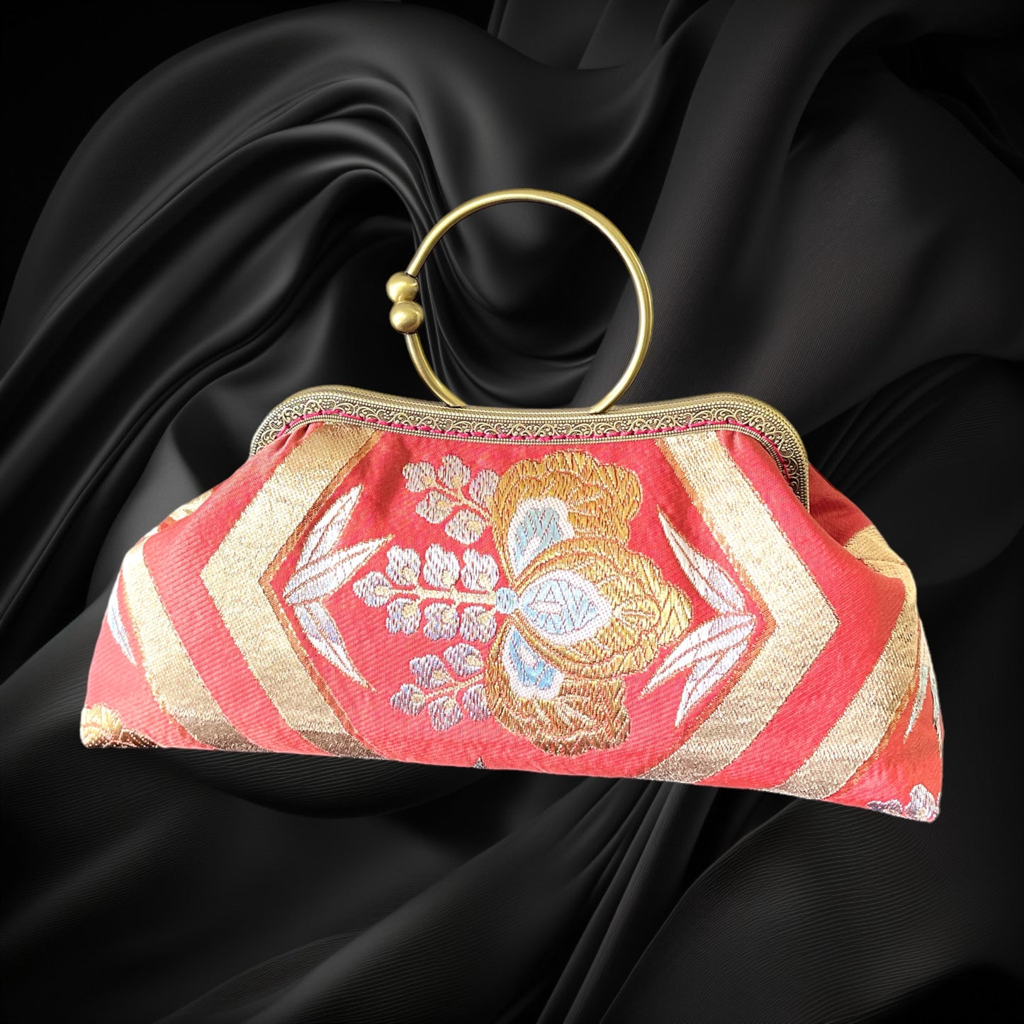 Kimono remake bag [No.534]