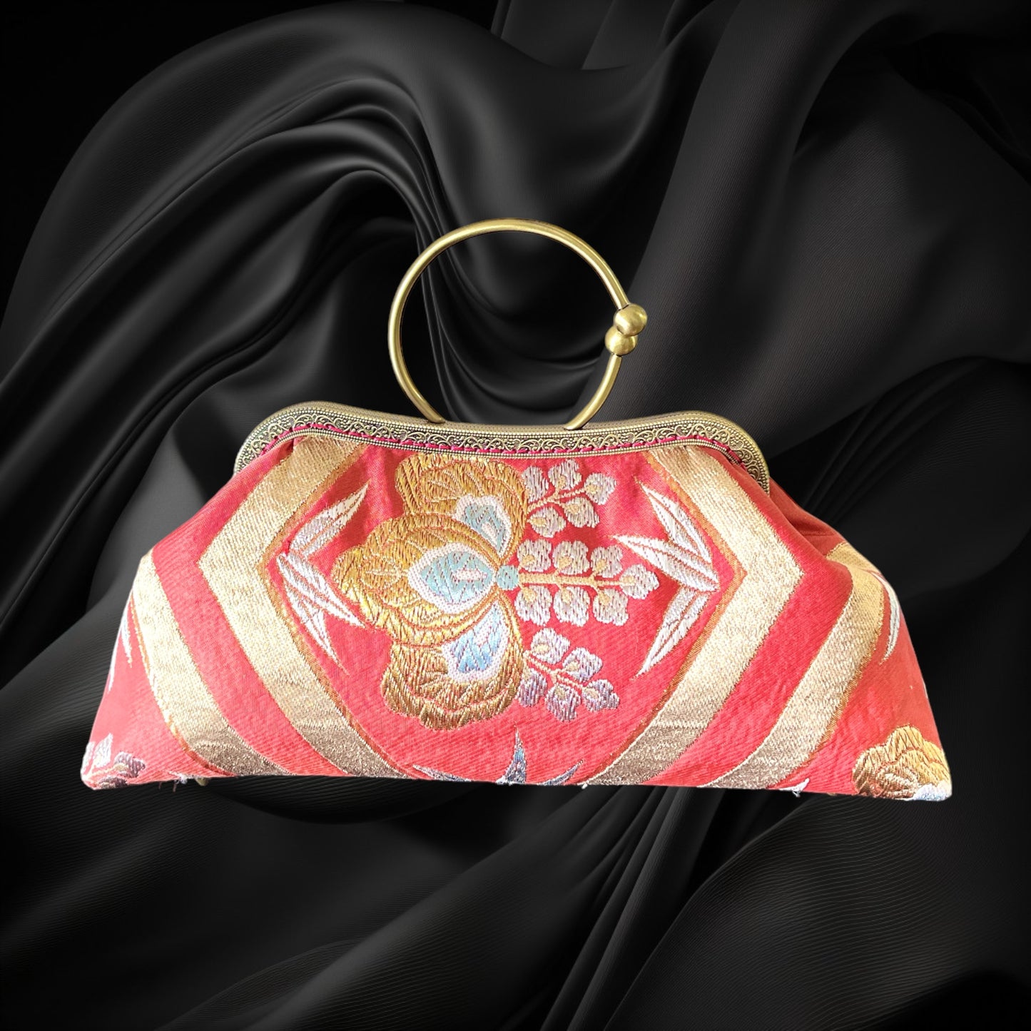 Kimono remake bag [No.534]