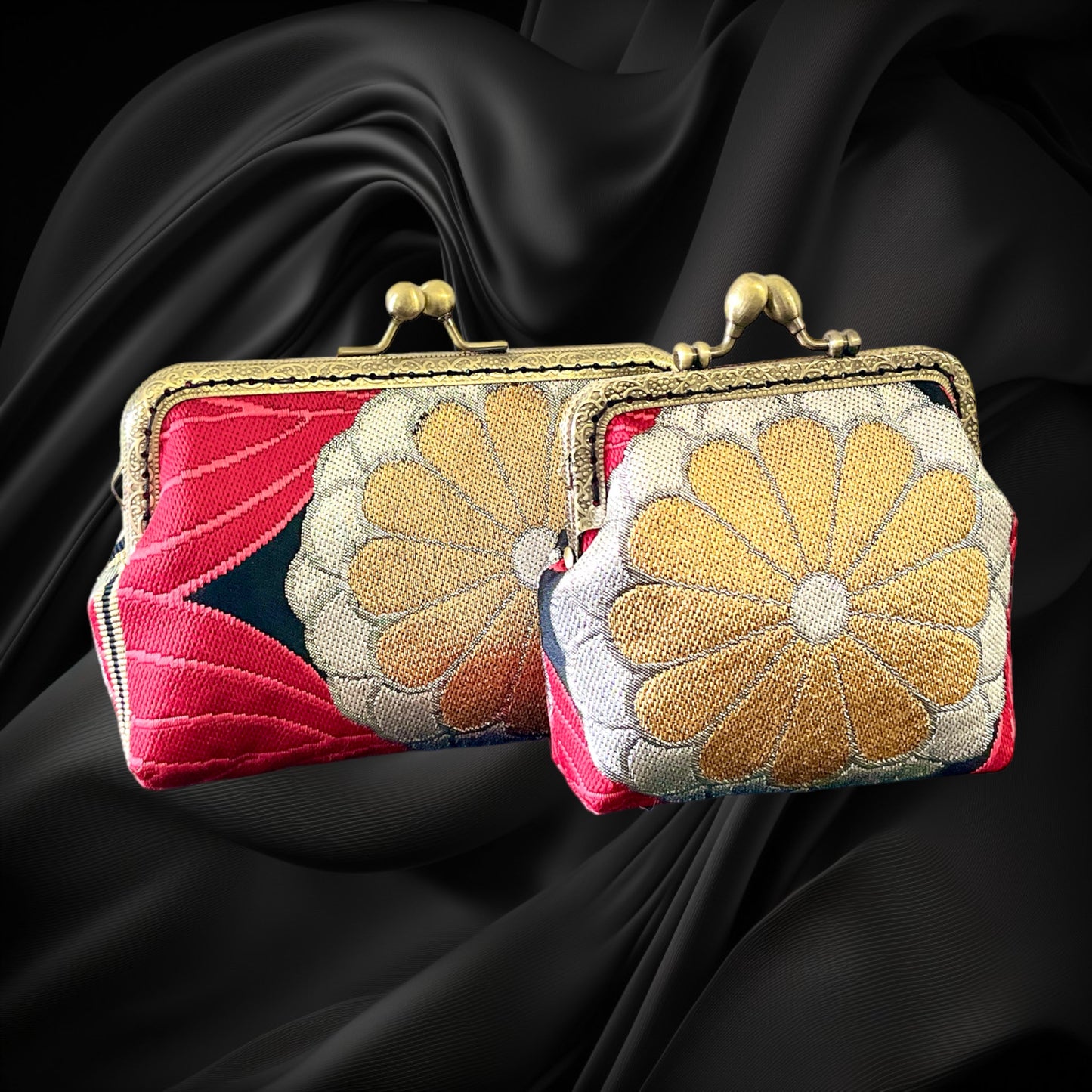 Kimono Remake Pouch [No.213]