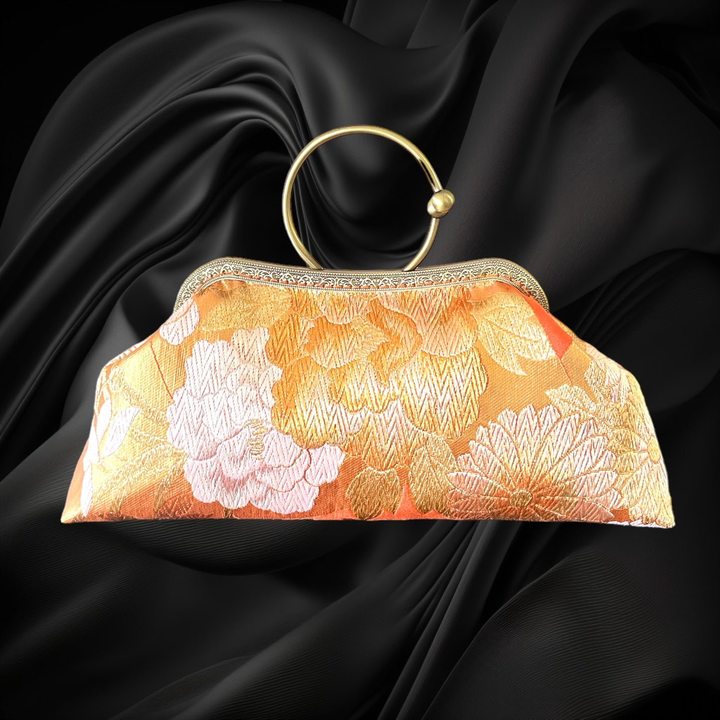 Kimono remake bag [No.664]