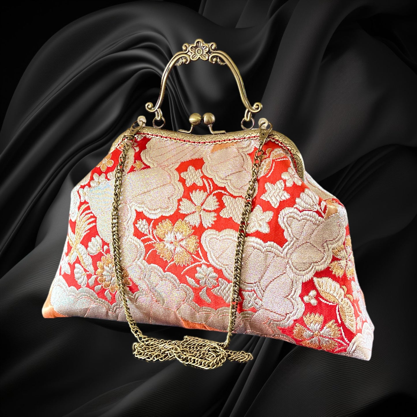 Kimono remake bag [No.666]