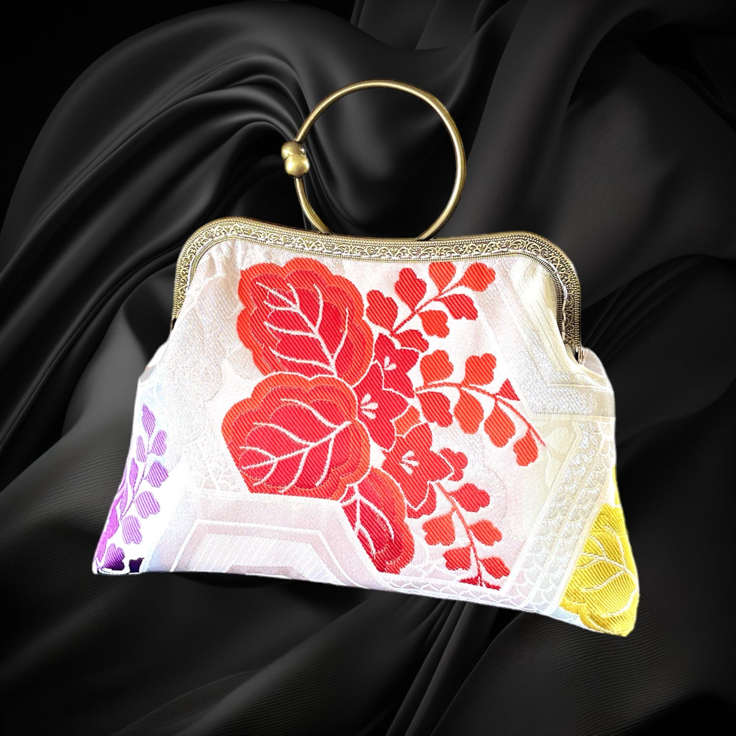 Kimono remake bag [No.693]