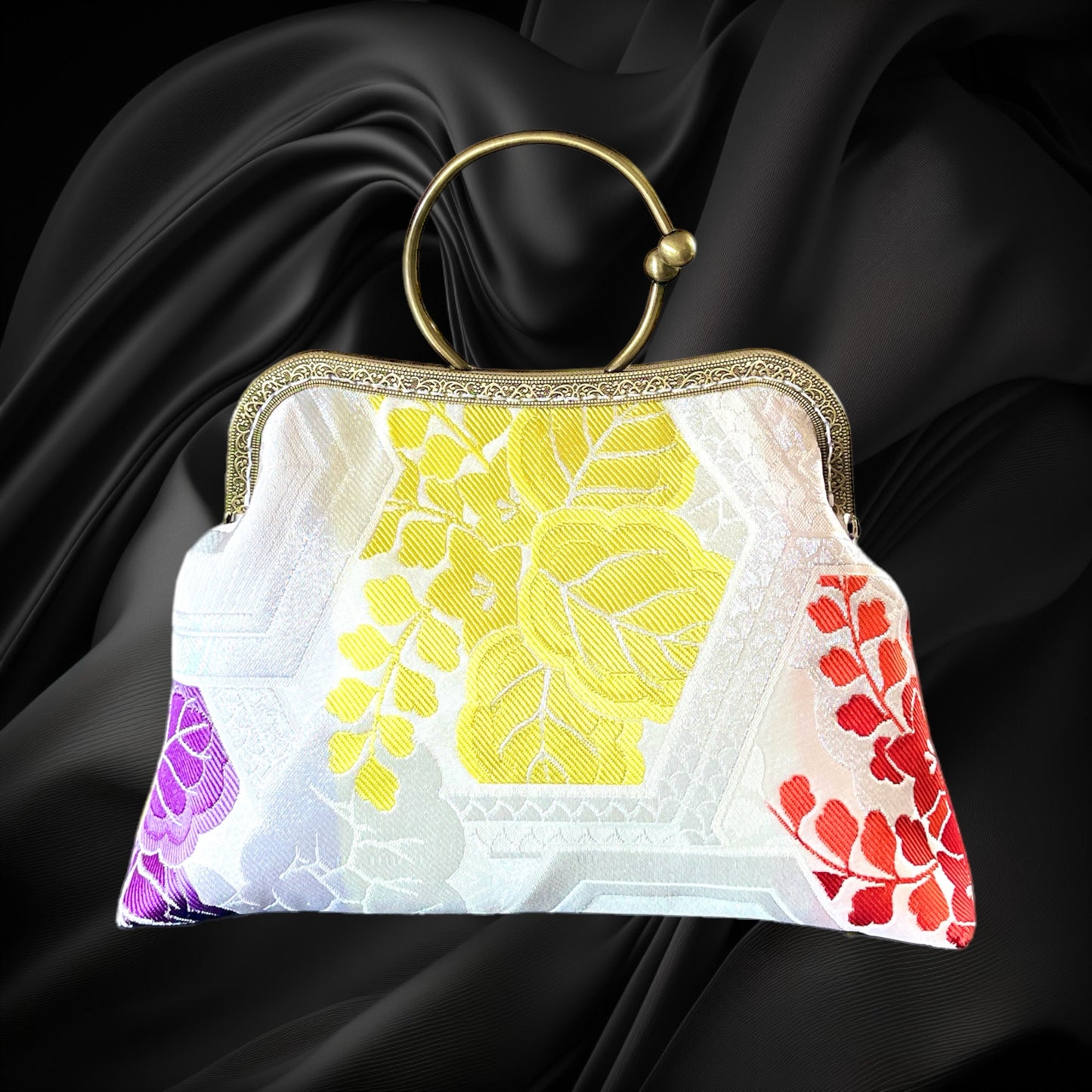 Kimono remake bag [No.693]