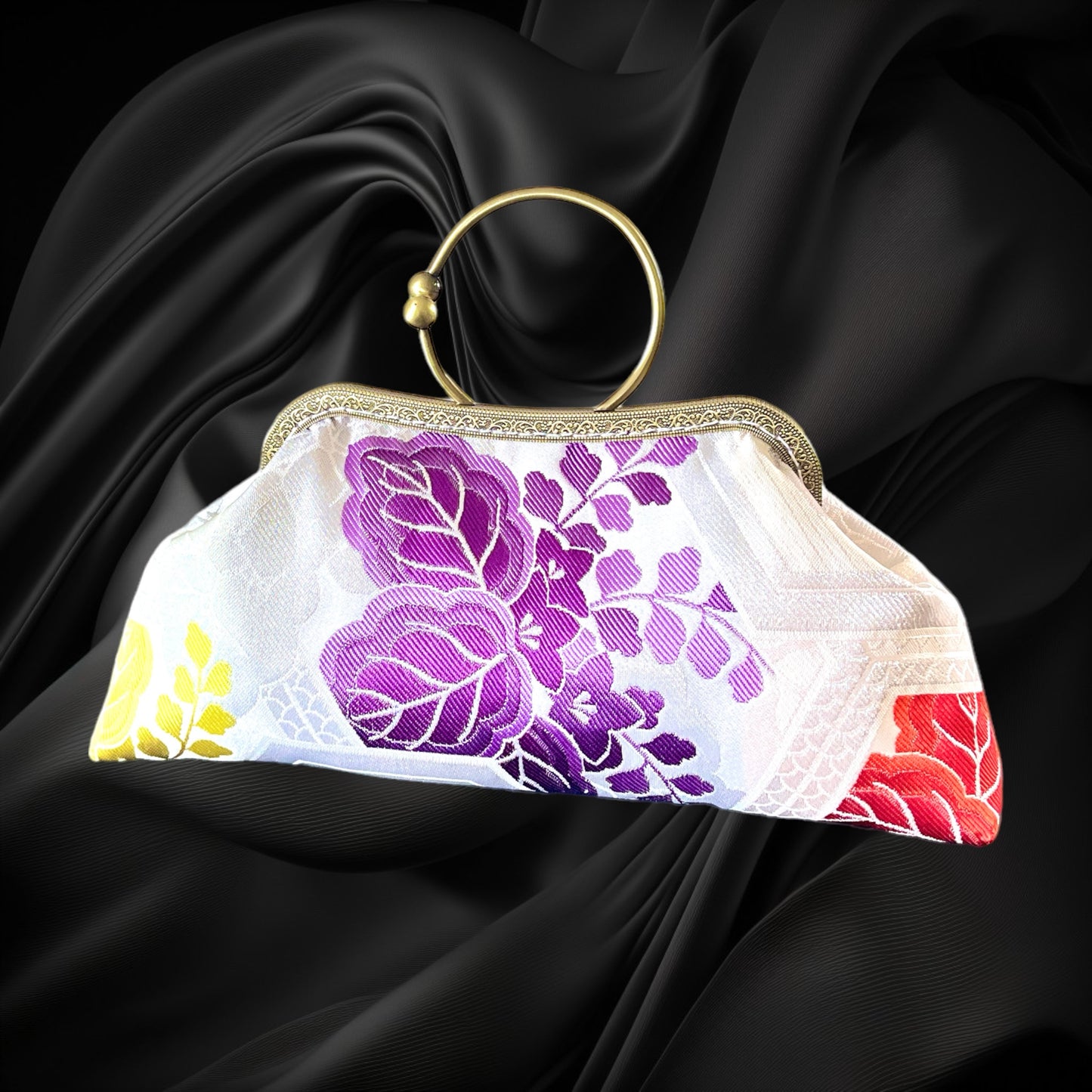 Kimono remake bag [No.690]