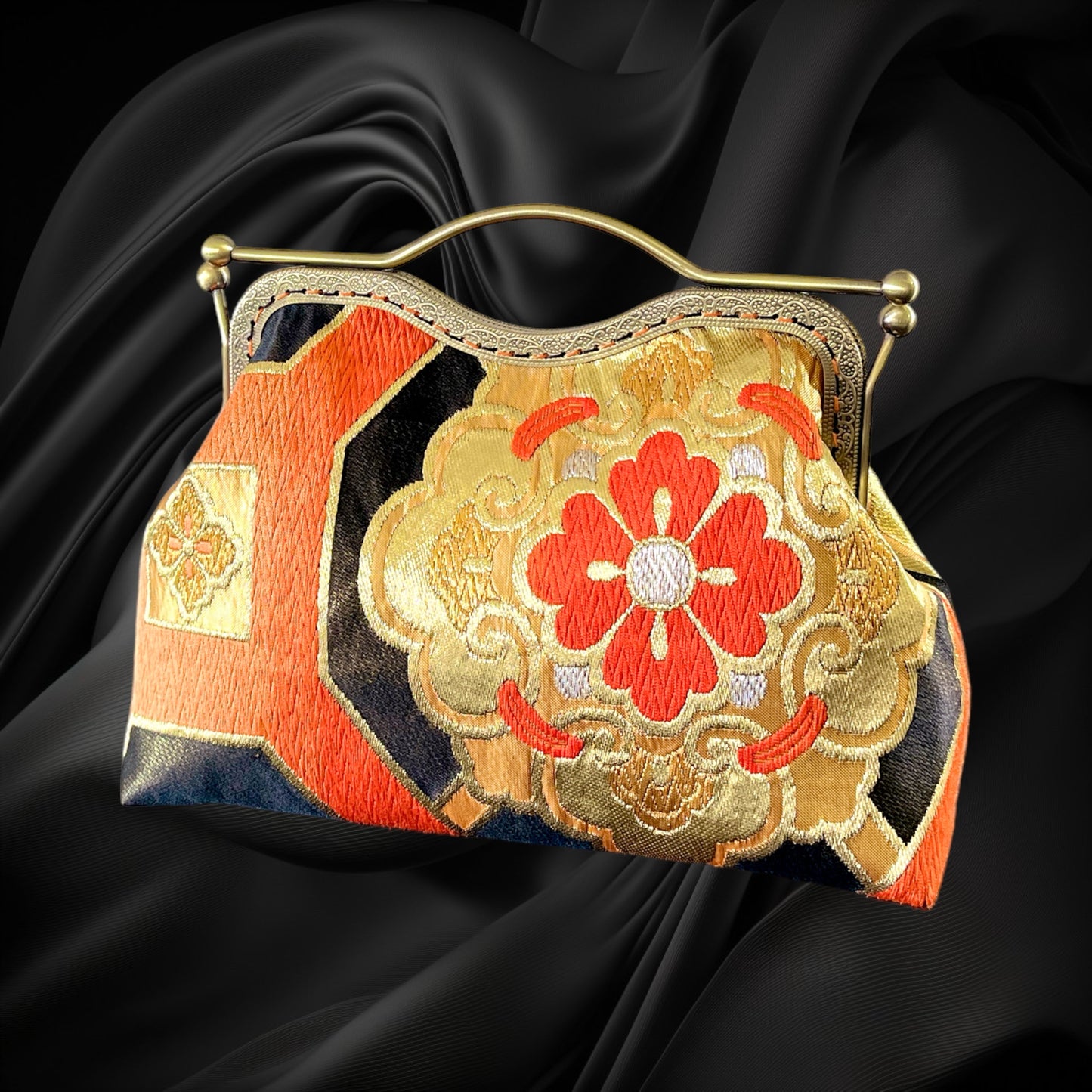 Kimono remake bag [No.706]