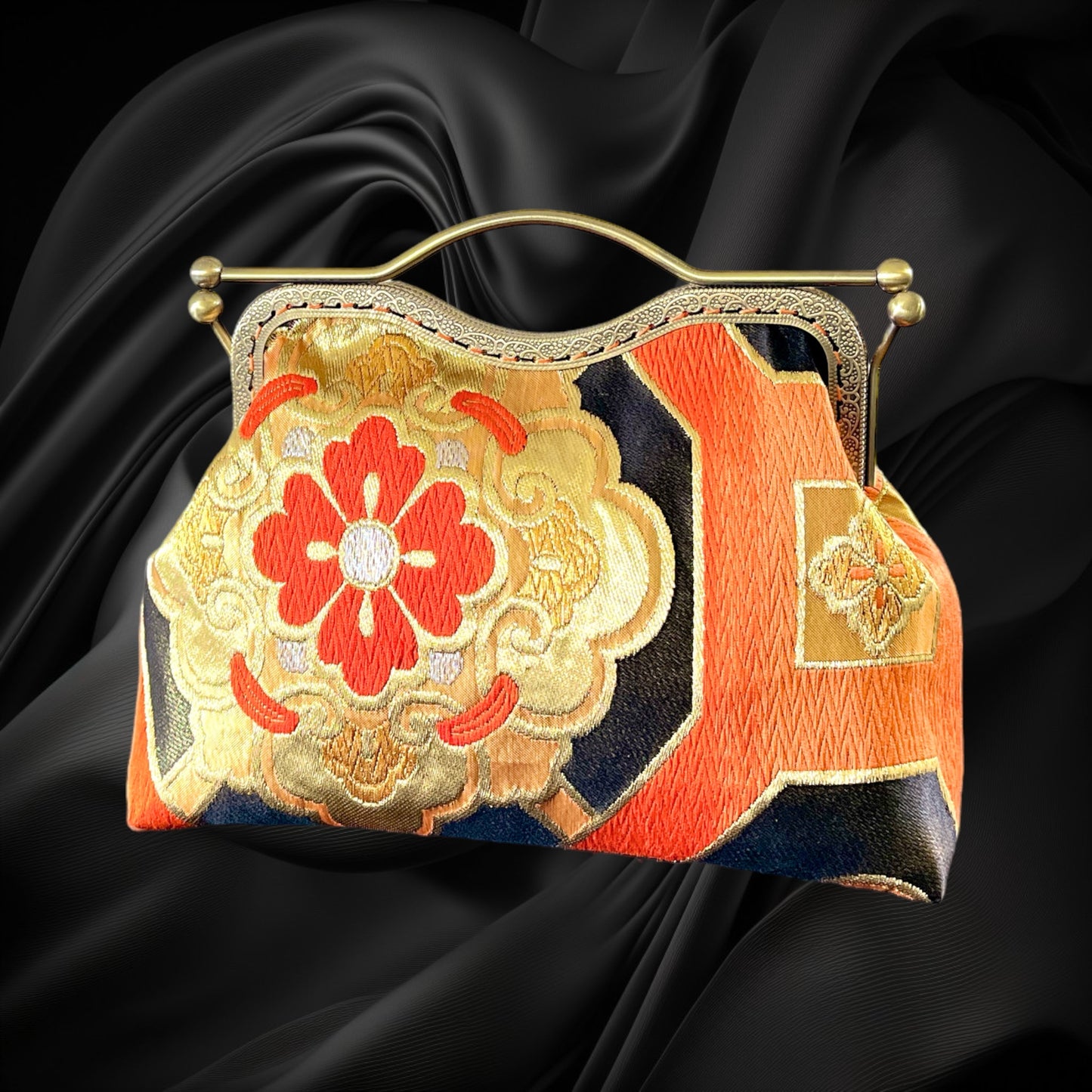 Kimono remake bag [No.706]