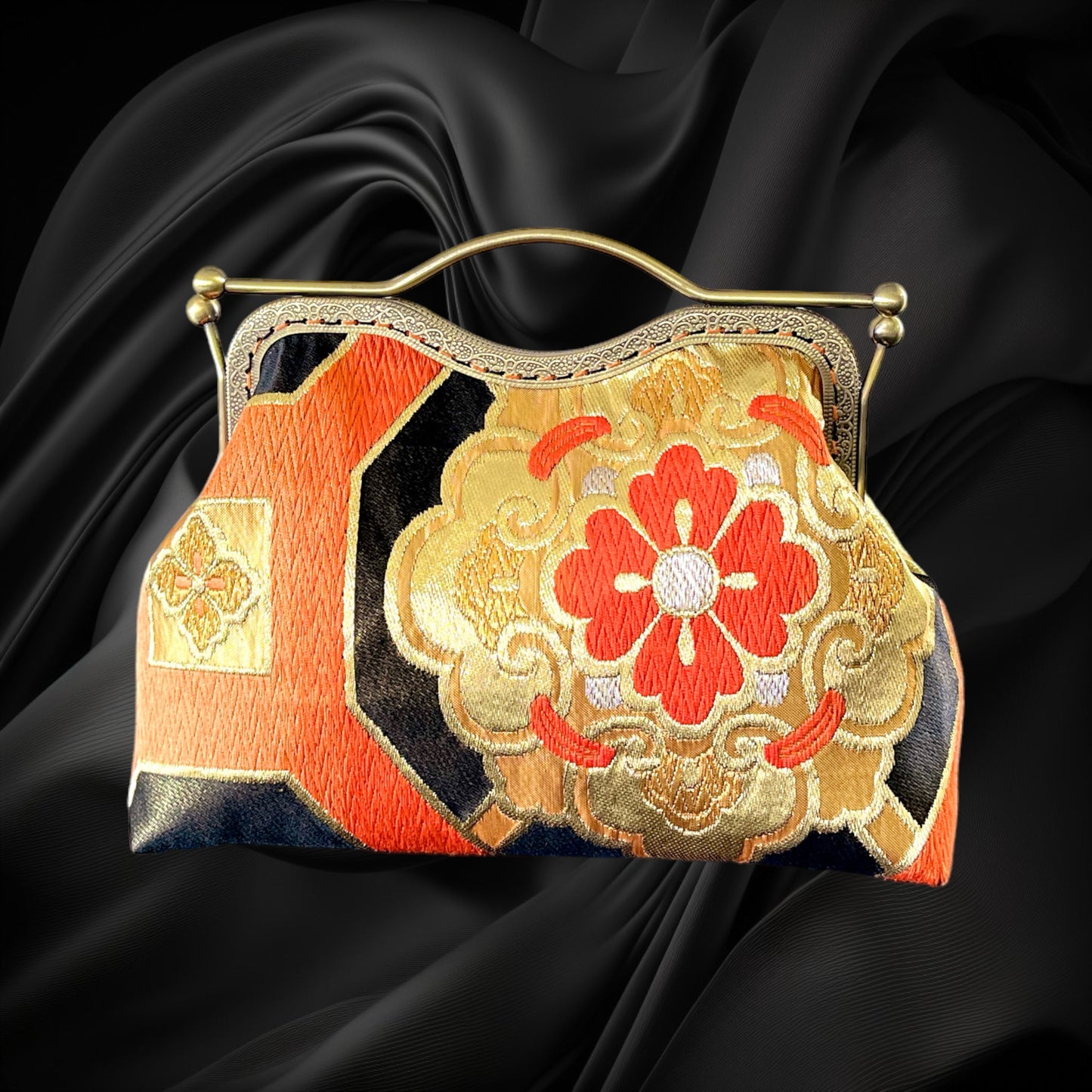 Kimono remake bag [No.706]