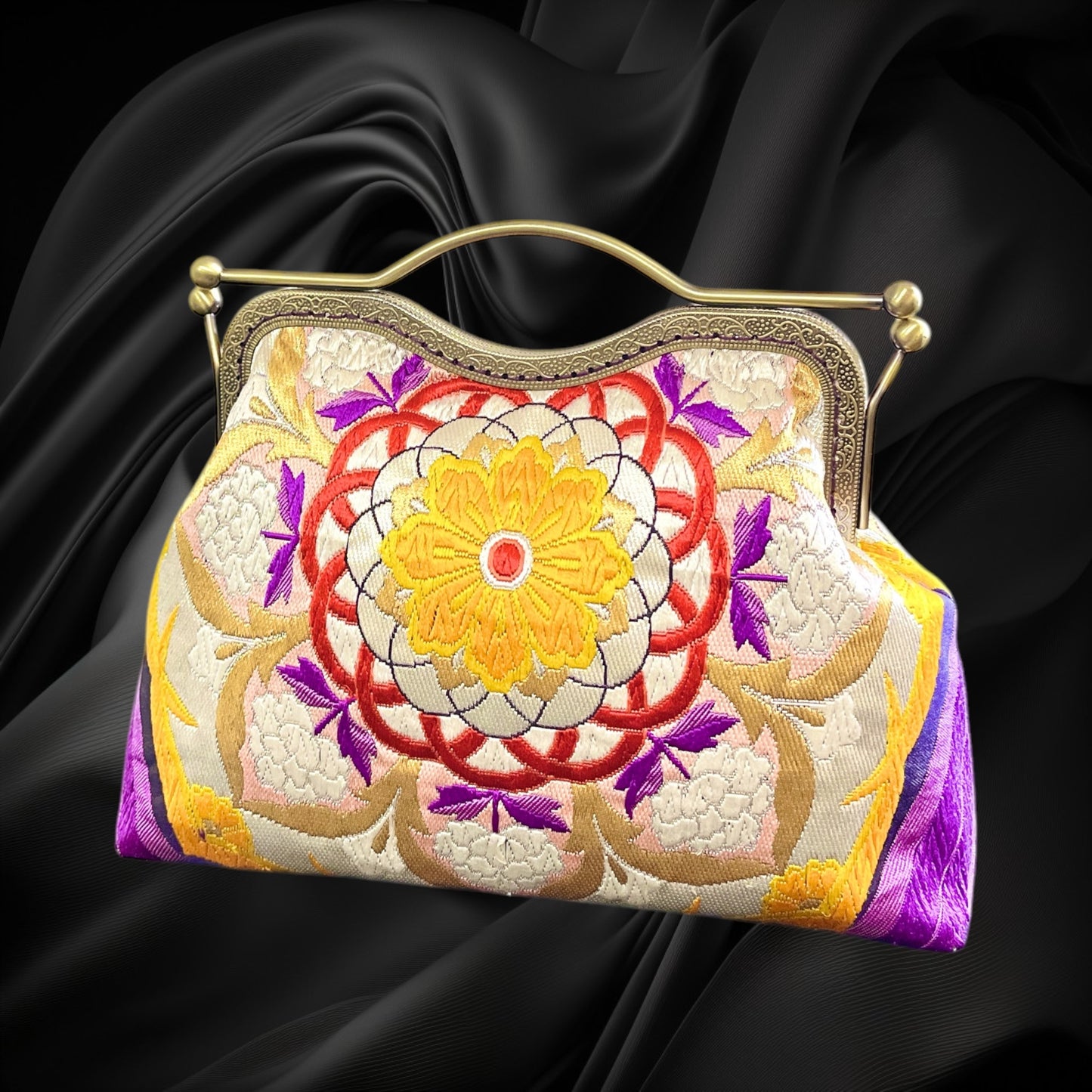 Kimono remake bag [No.942]