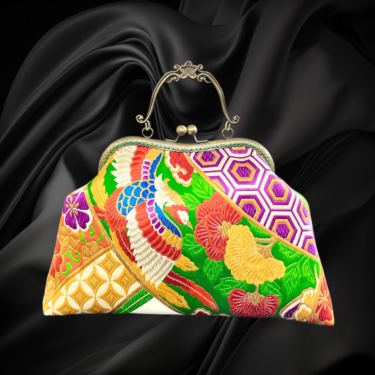 Kimono remake bag [No.939]