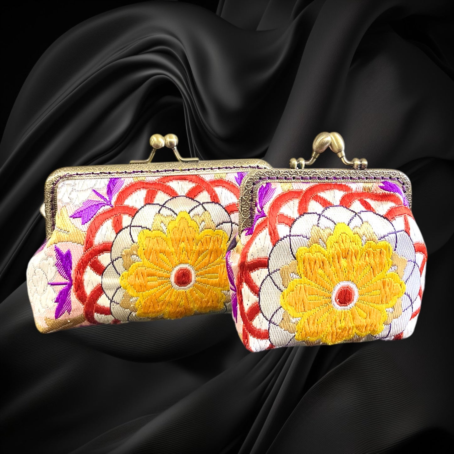 Kimono Remake Pouch [No.301]