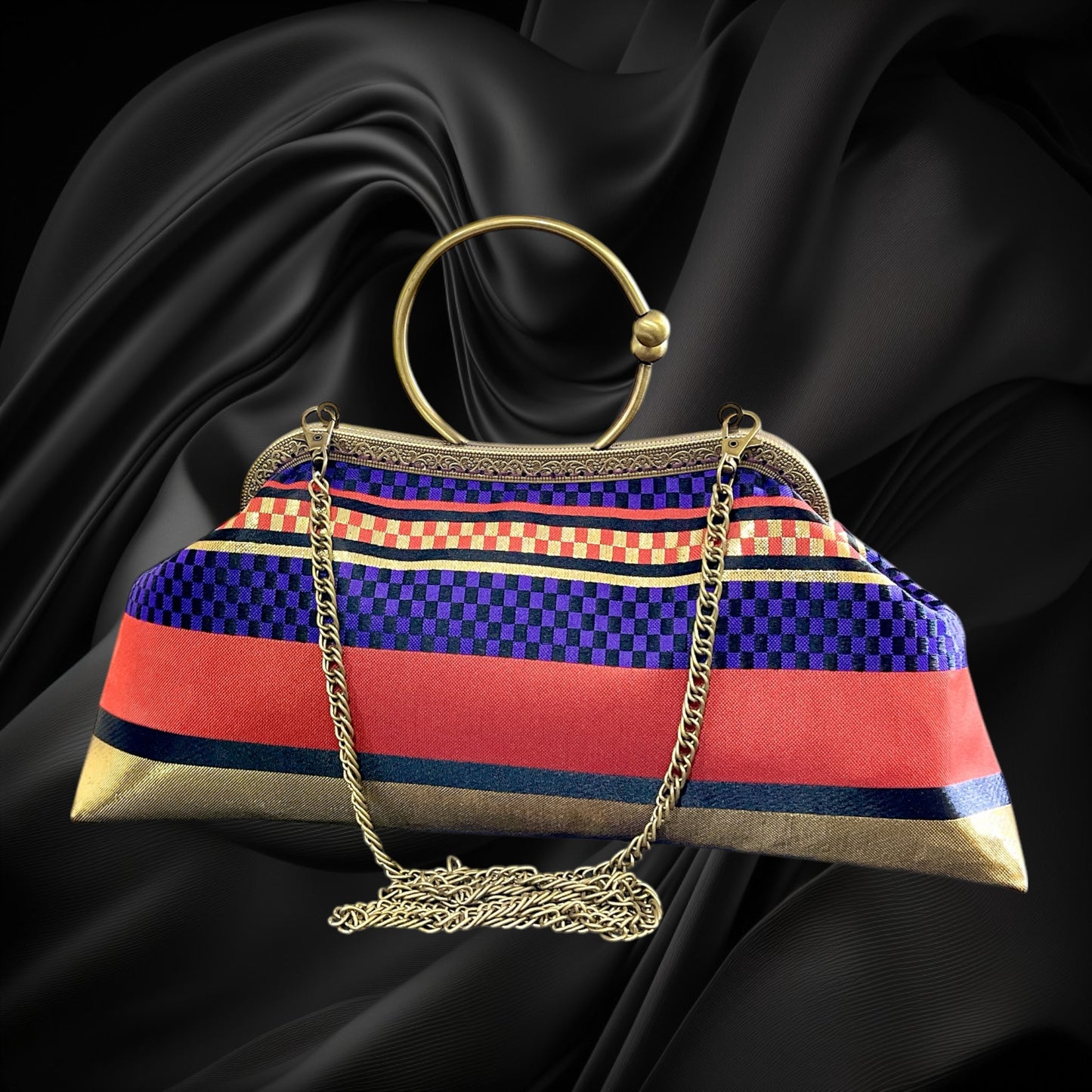 Kimono remake bag [No.960]