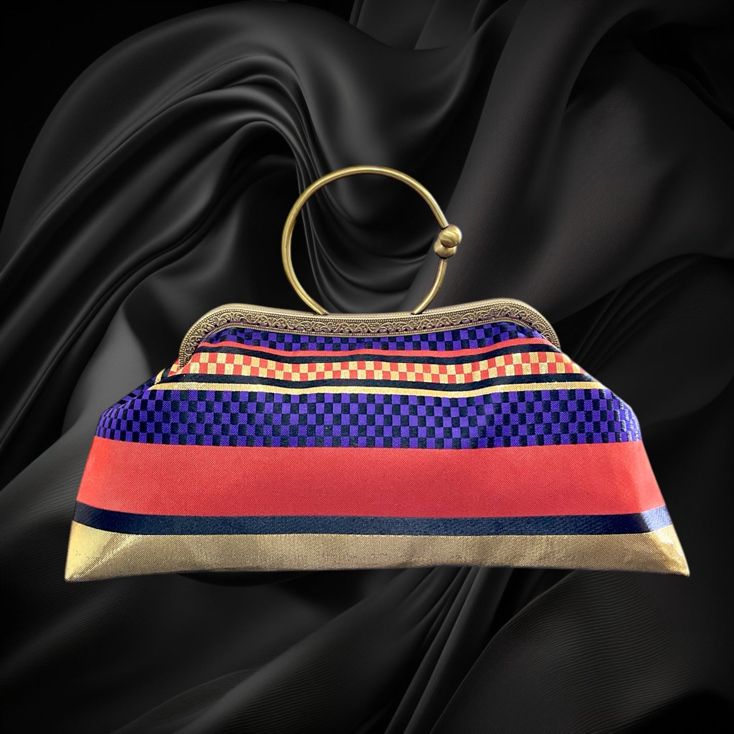 Kimono remake bag [No.960]
