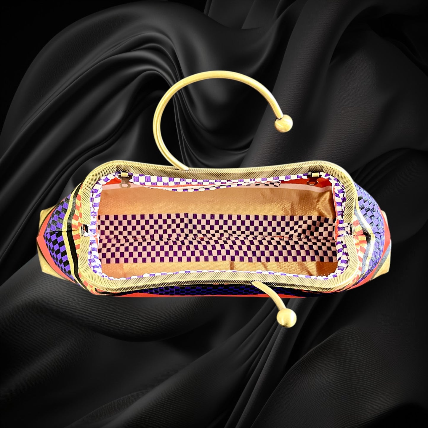 Kimono remake bag [No.960]