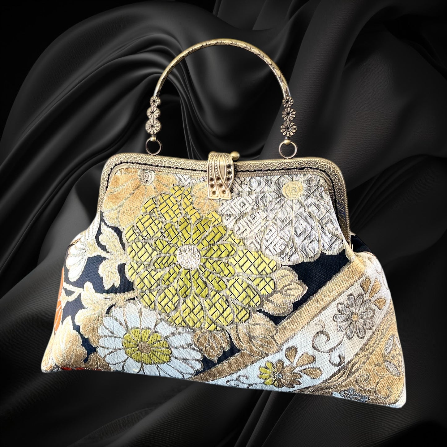 Kimono remake bag [No.965]