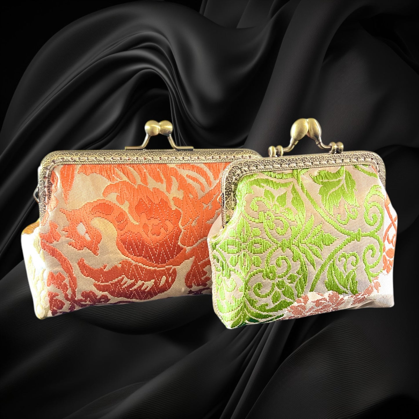 Kimono Remake Pouch [No.309]