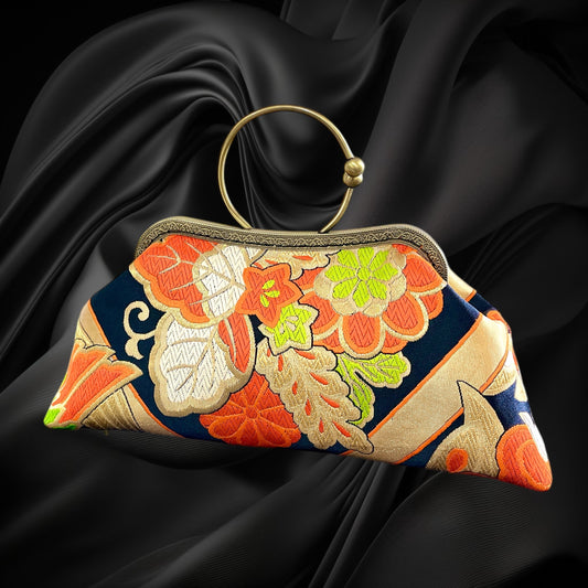 Kimono remake bag [No.1003]