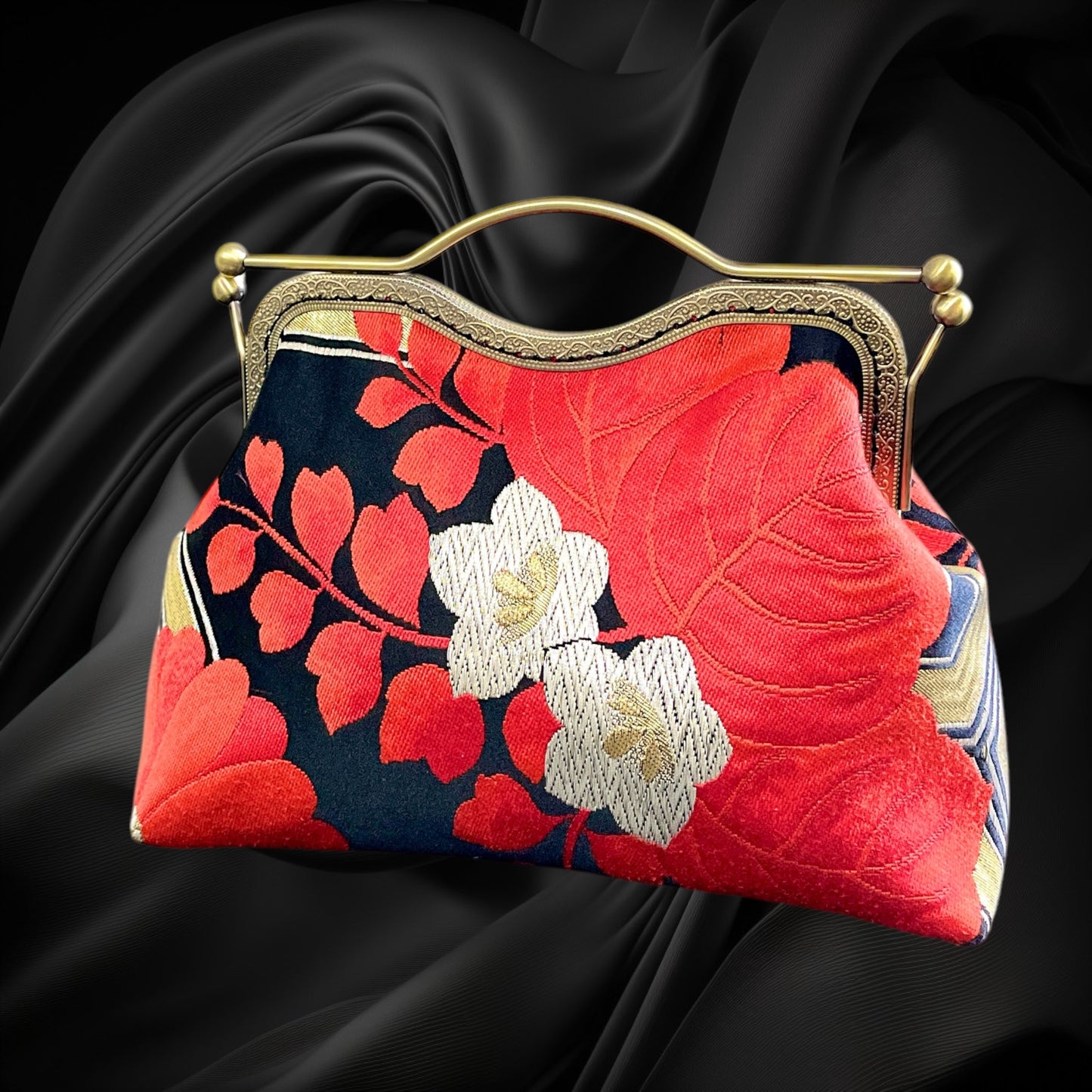 Kimono remake bag [No.996]