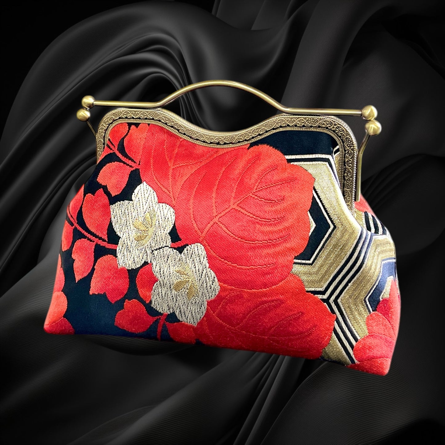 Kimono remake bag [No.996]