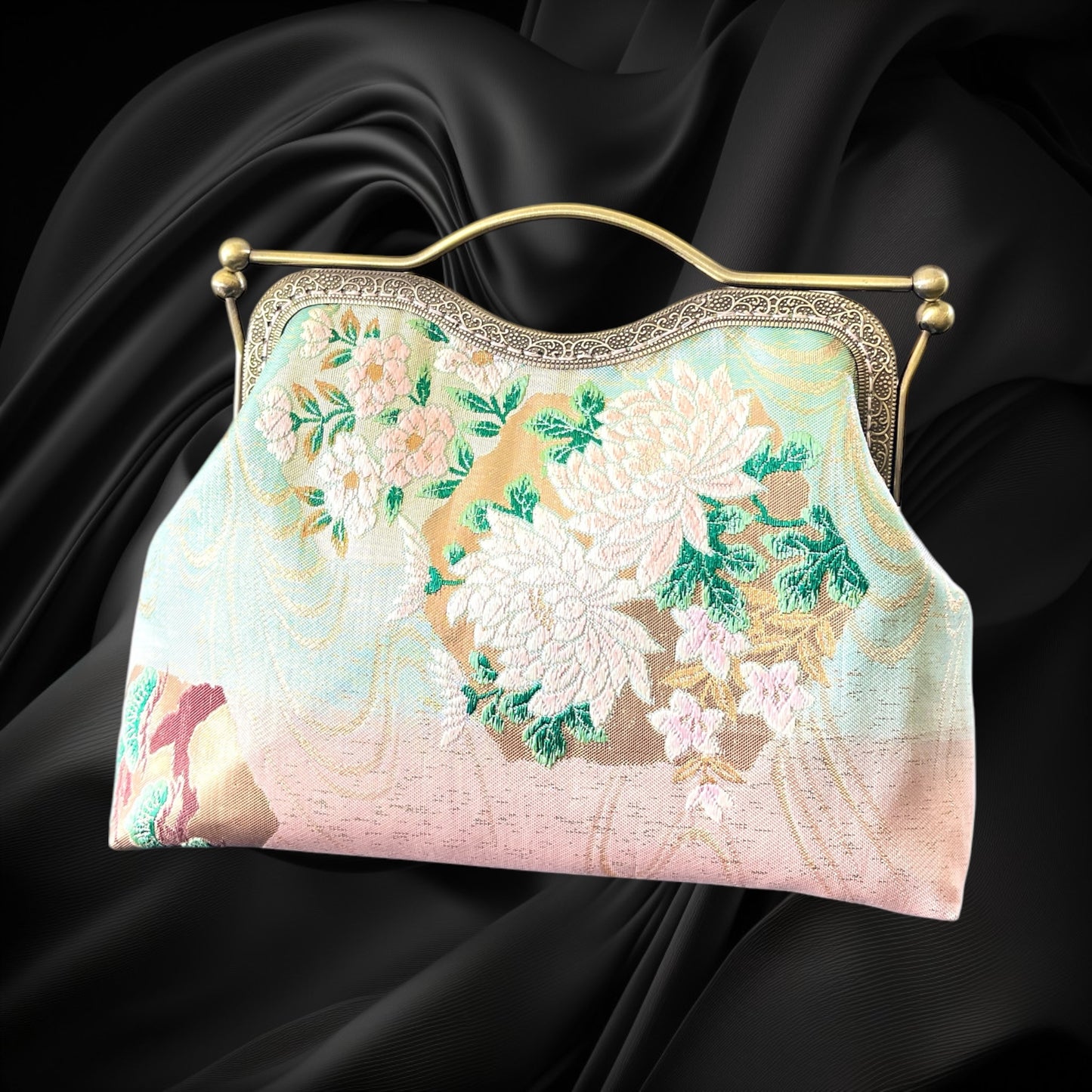 Kimono remake bag [No.1009]